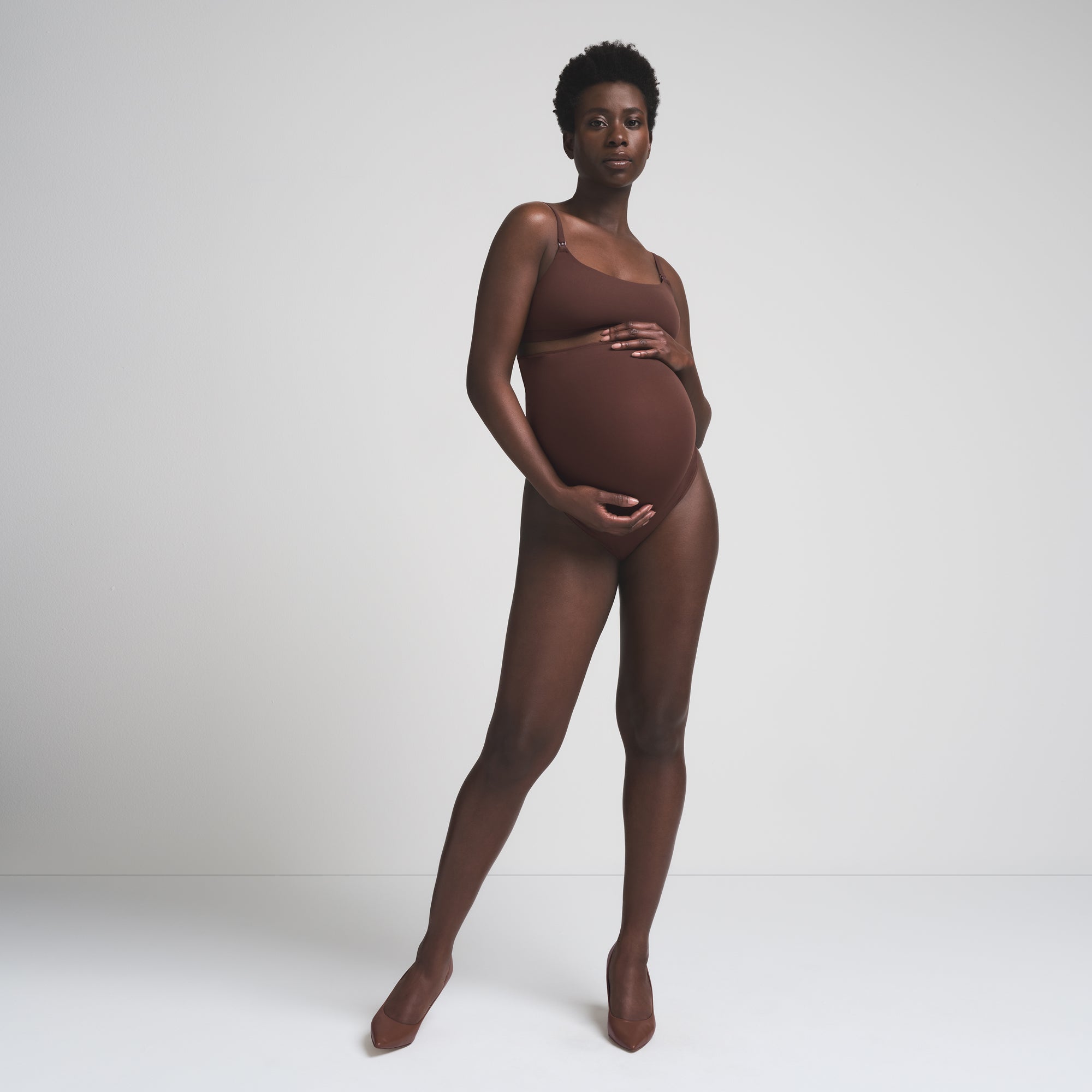SKIMS FITS EVERYBODY MATERNITY HIGH-WAISTED THONG | COCOA - Sneaker Türkiye