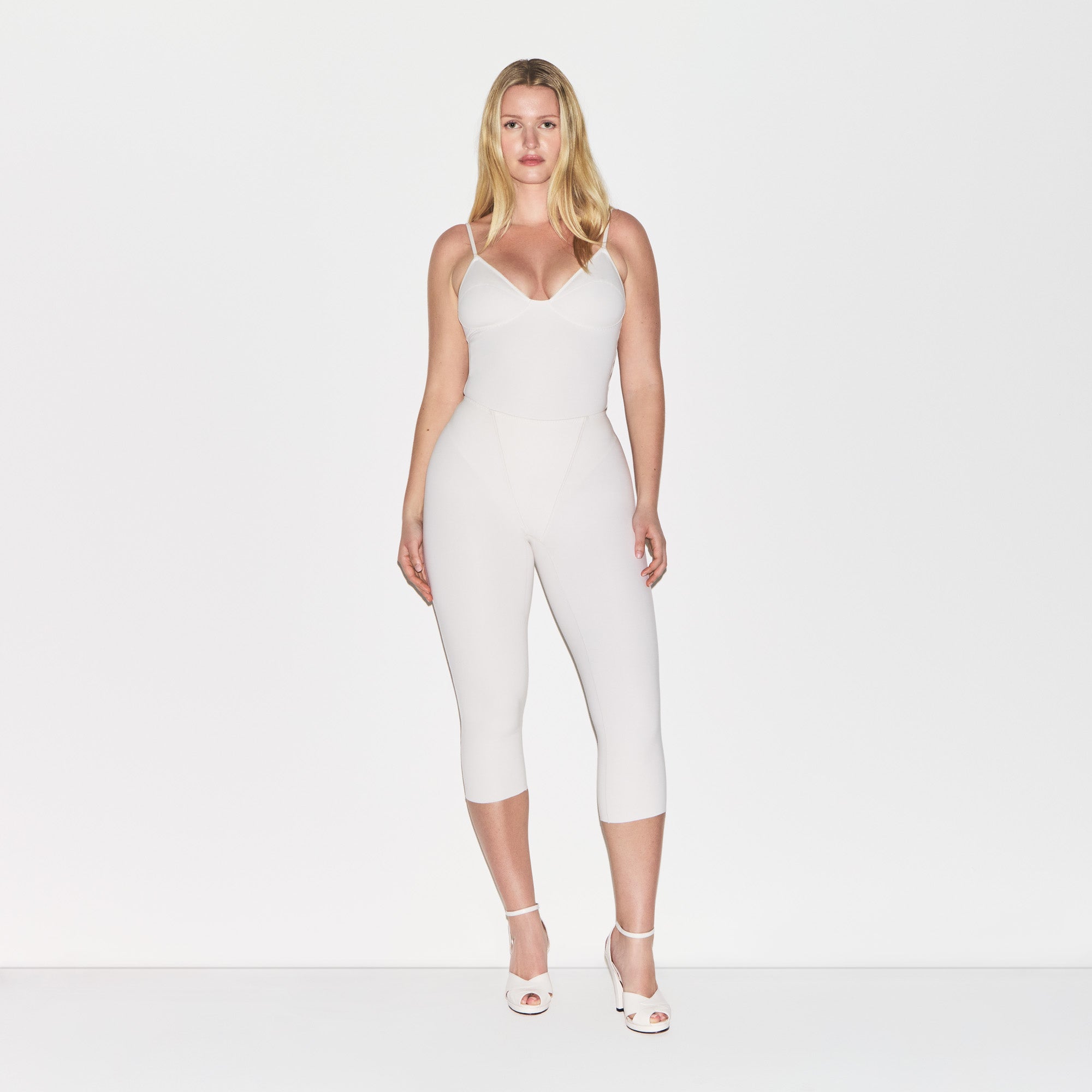 SKIMS COTTON SHAPEWEAR THONG BODYSUIT | MARBLE - Sneaker Türkiye
