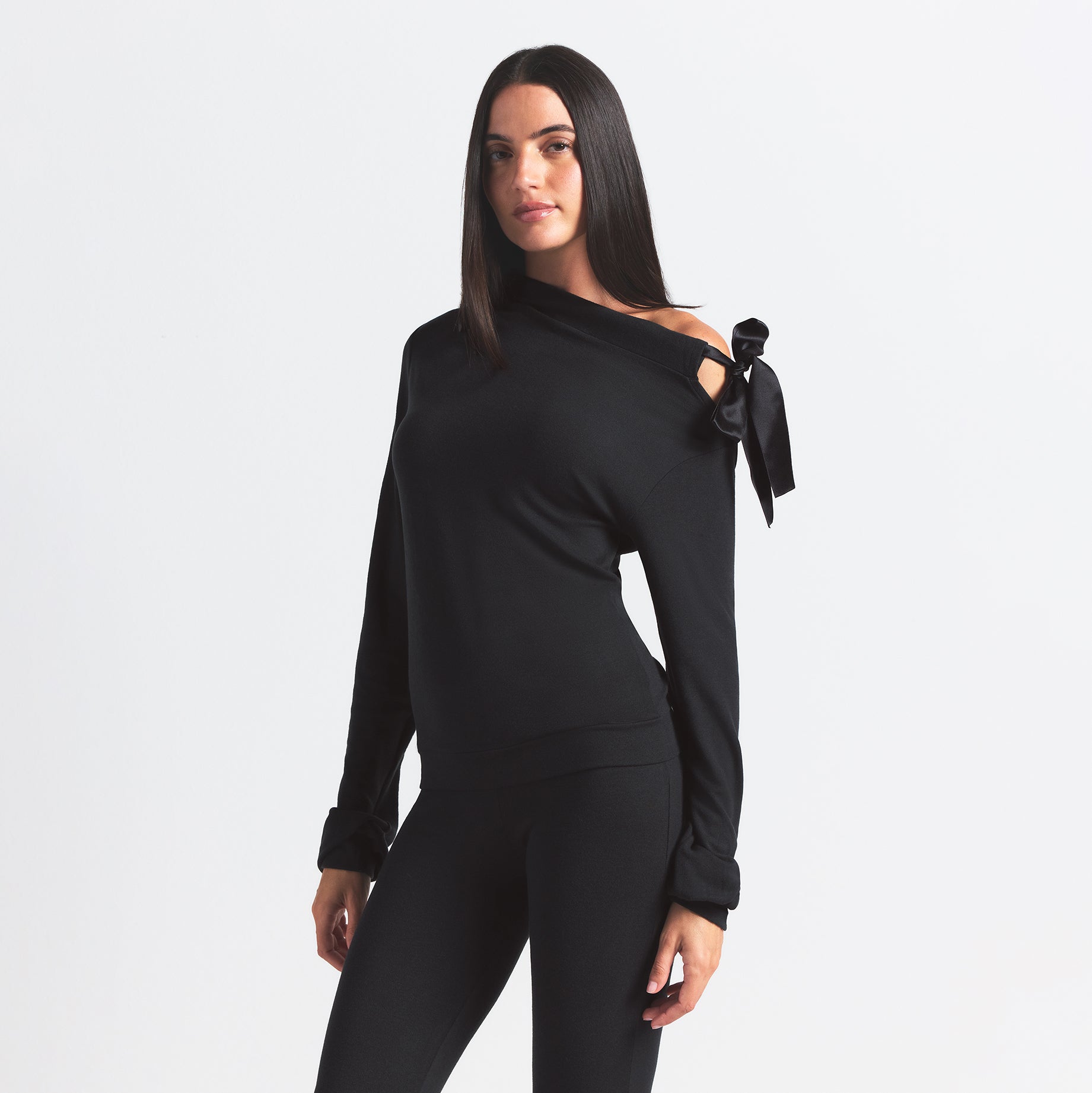 SKIMS CLOUD OFF THE SHOULDER TOP | ONYX - Sneaker Türkiye