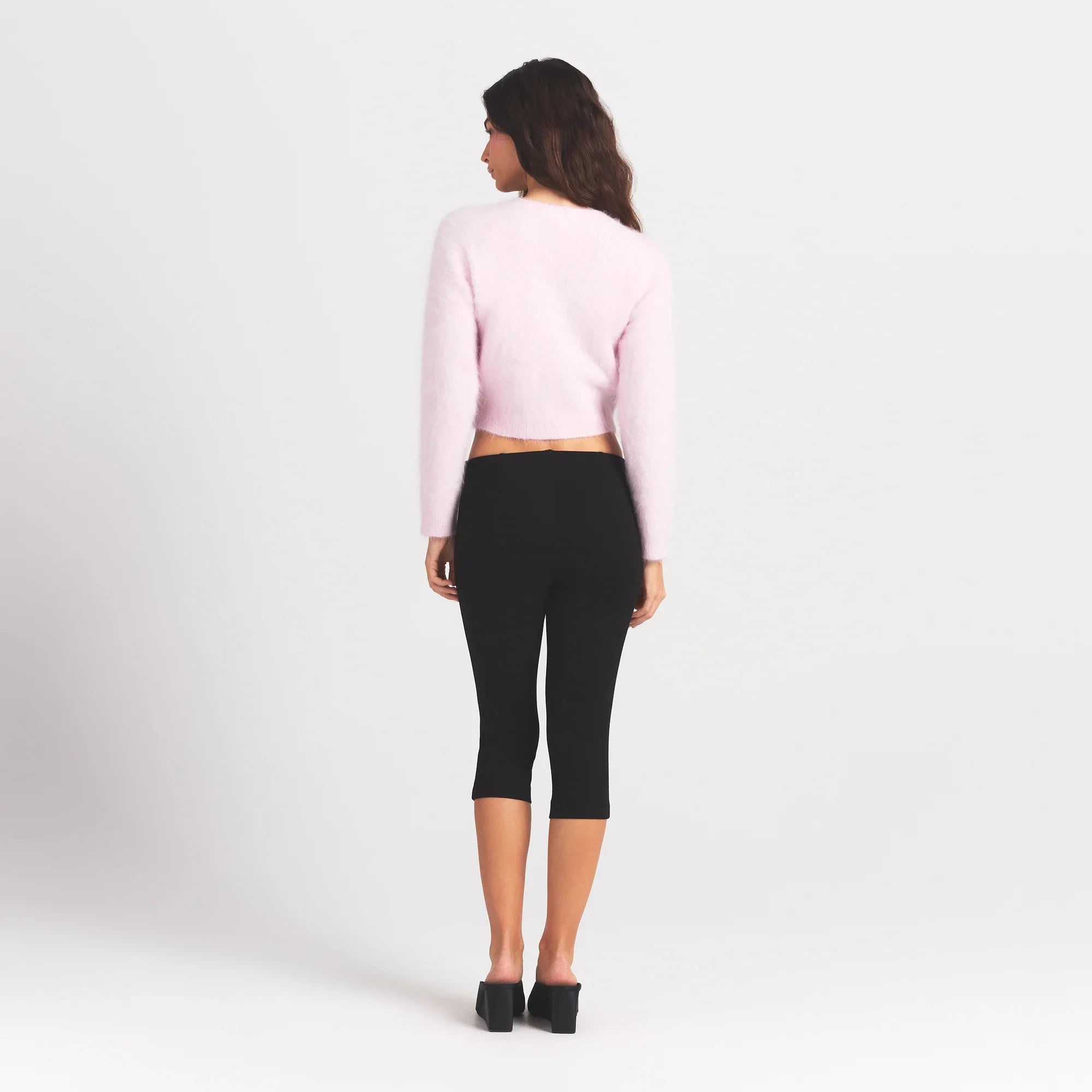 SKIMS BRUSHED ALPACA LONG SLEEVE CARDIGAN | CHERRY BLOSSOM - Sneaker Türkiye