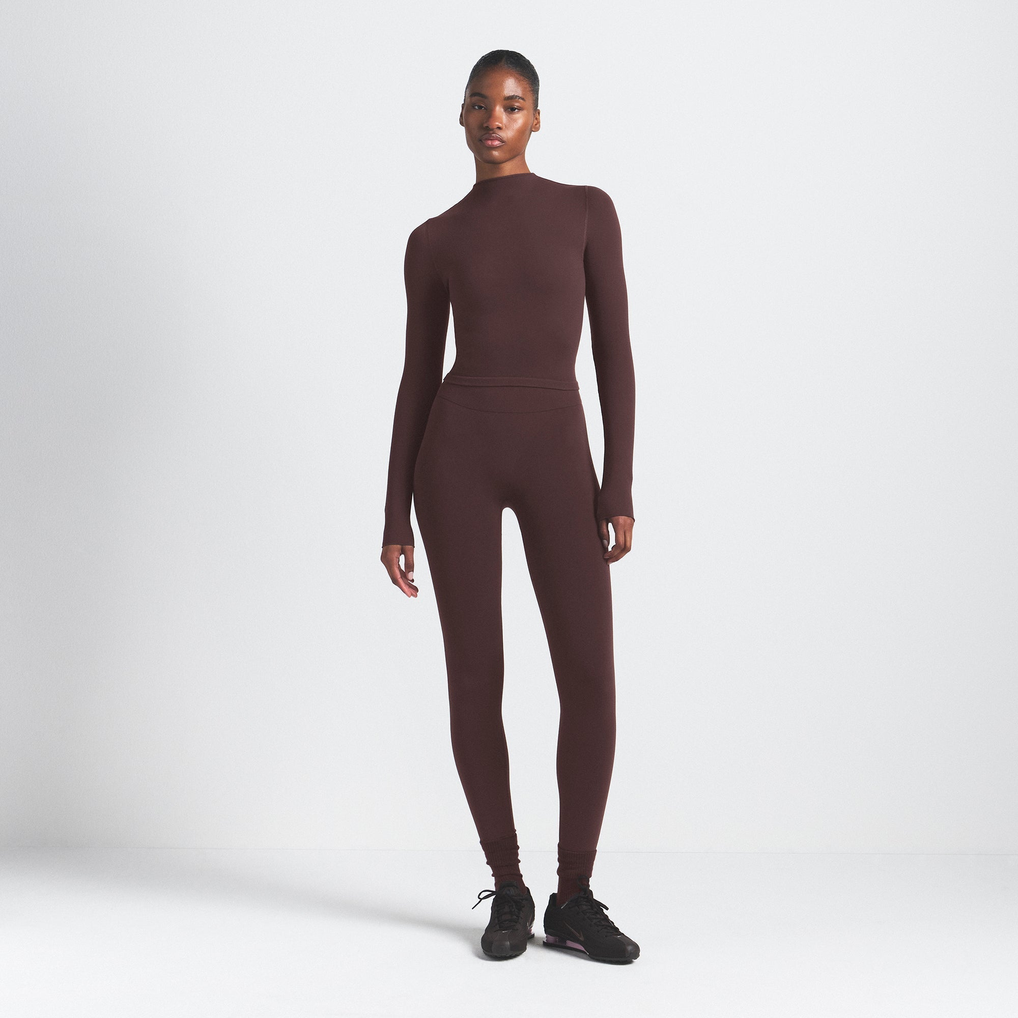 NikeSKIMS VINTAGE SEAMLESS MOCK NECK CROP TOP | PHOENIX - Sneaker Türkiye