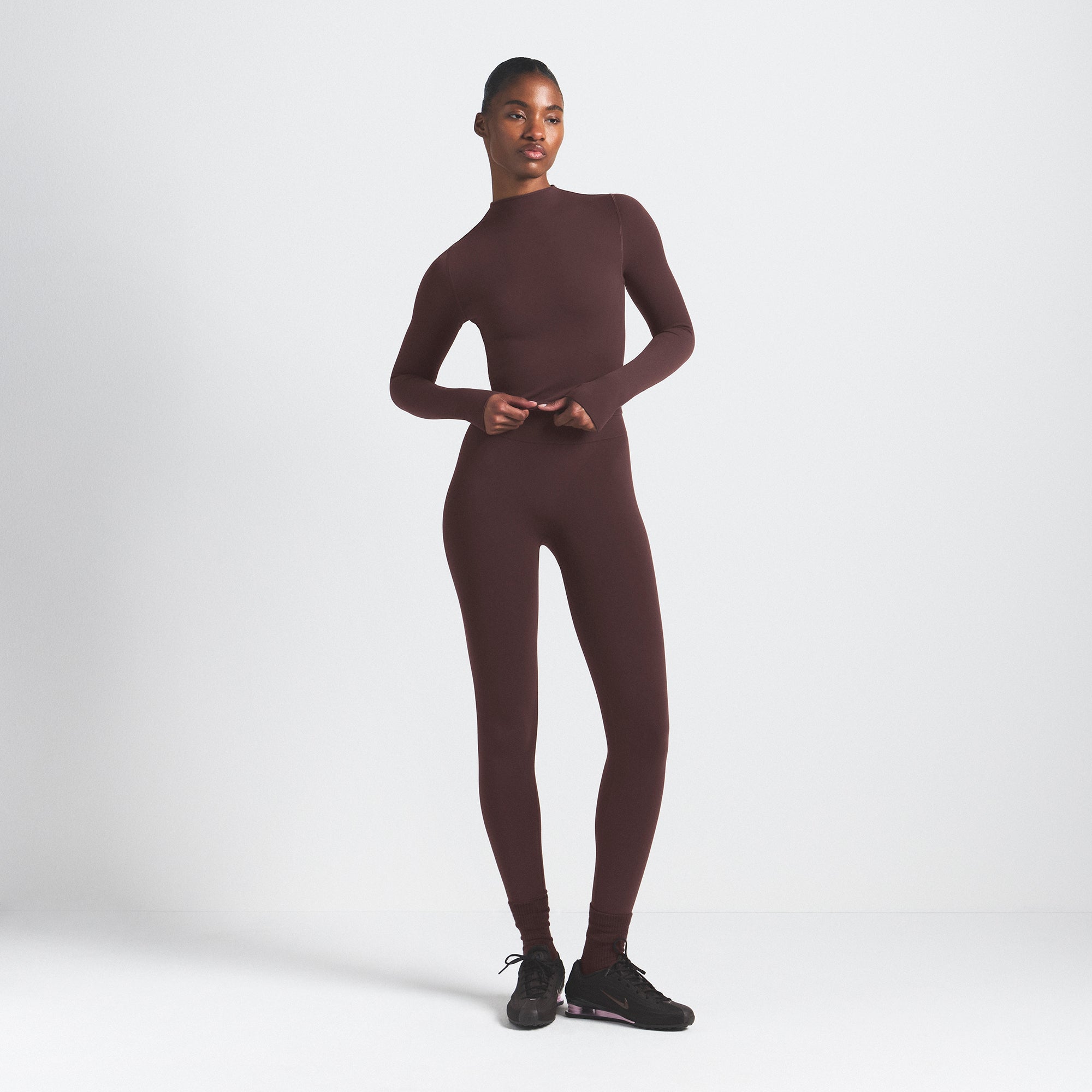 NikeSKIMS VINTAGE SEAMLESS MOCK NECK CROP TOP | PHOENIX - Sneaker Türkiye