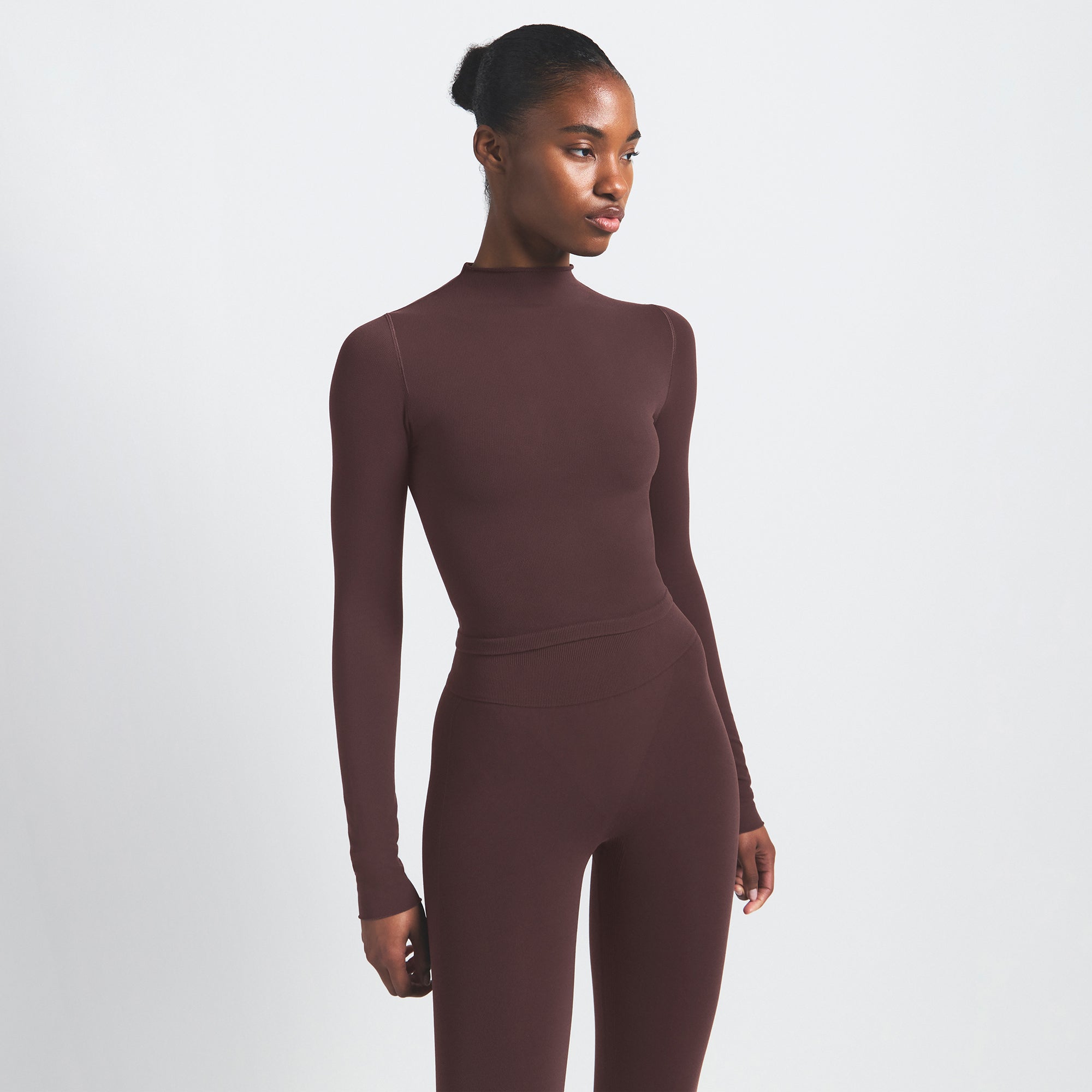 NikeSKIMS VINTAGE SEAMLESS MOCK NECK CROP TOP | PHOENIX - Sneaker Türkiye