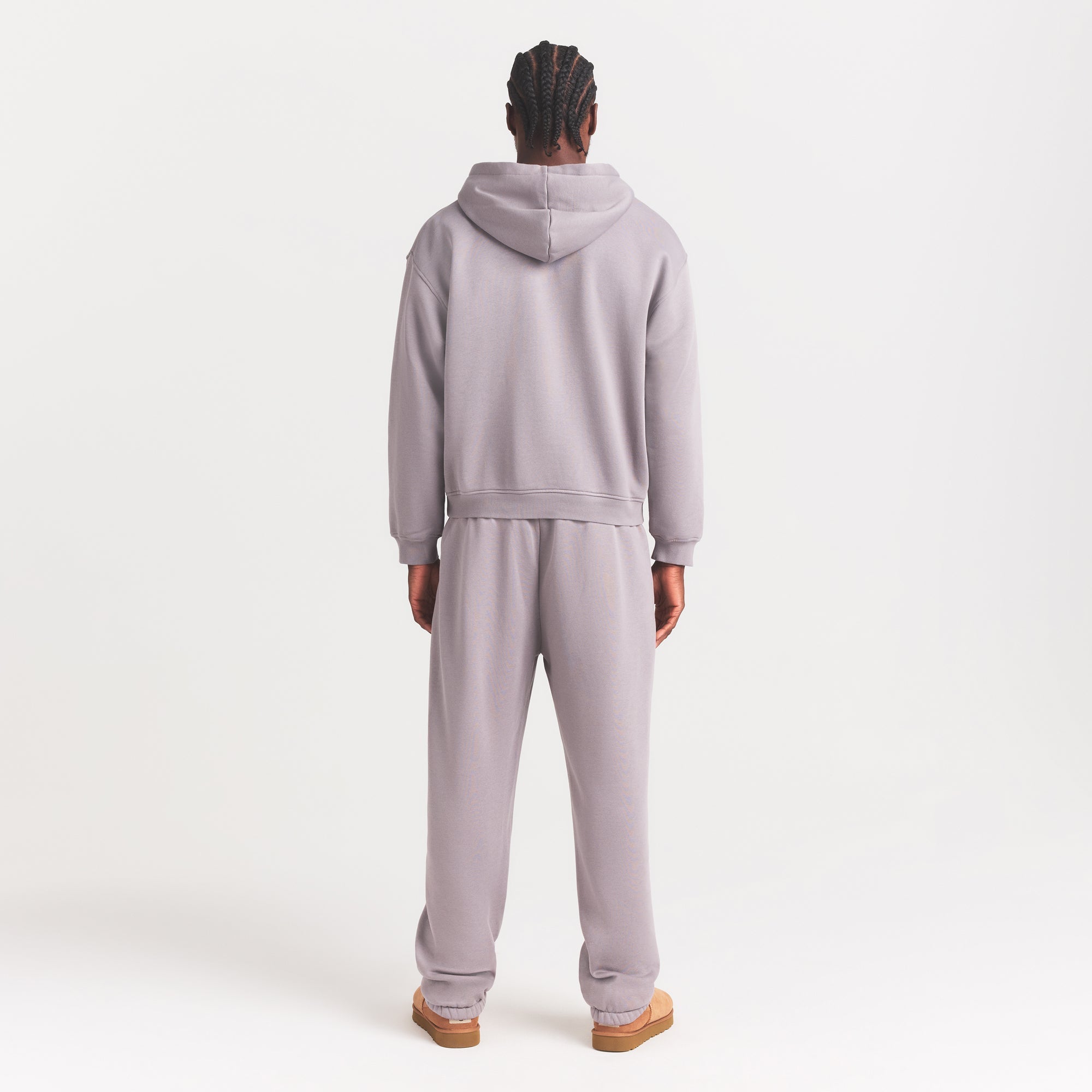 SKIMS FLEECE LOUNGE MENS RELAXED HOODIE | SHADOW - Sneaker Türkiye