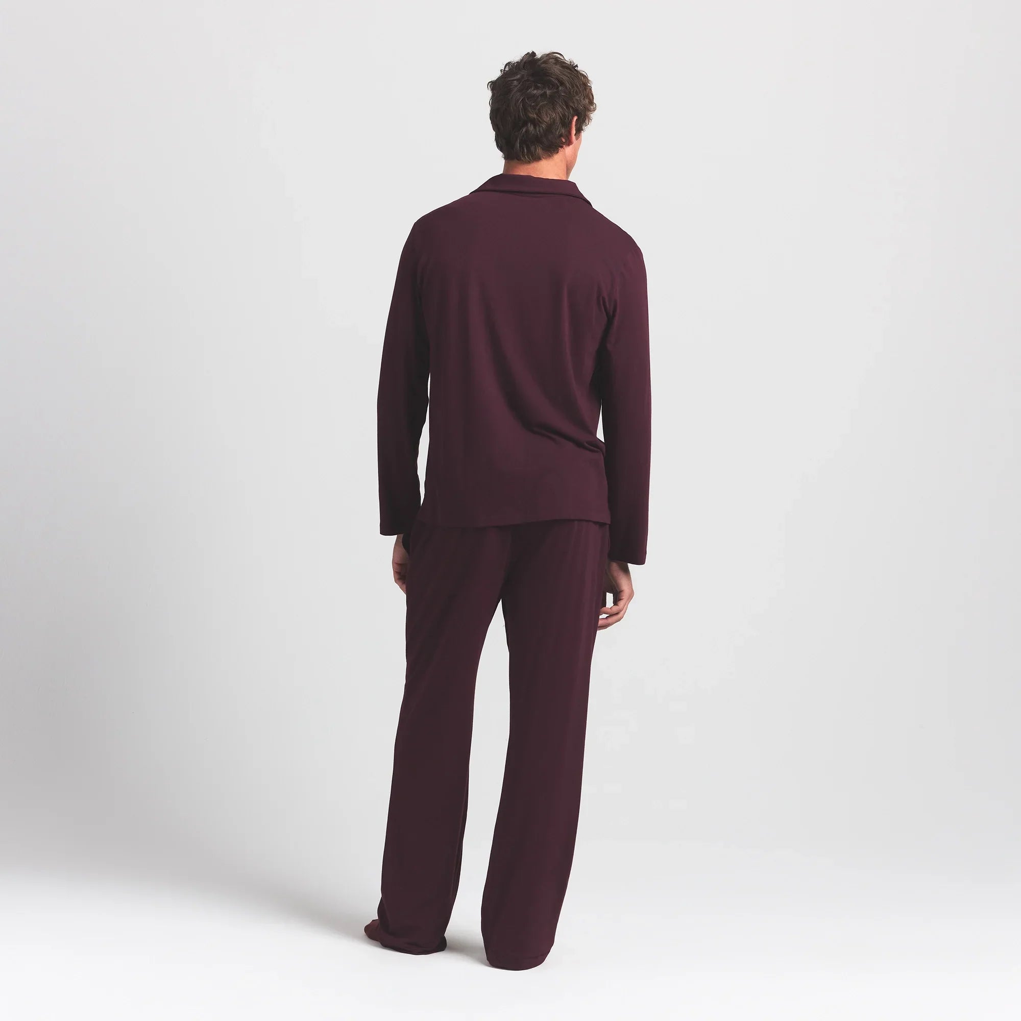 SKIMS JERSEY SLEEP MENS SLEEP SET | CURRANT - Sneaker Türkiye