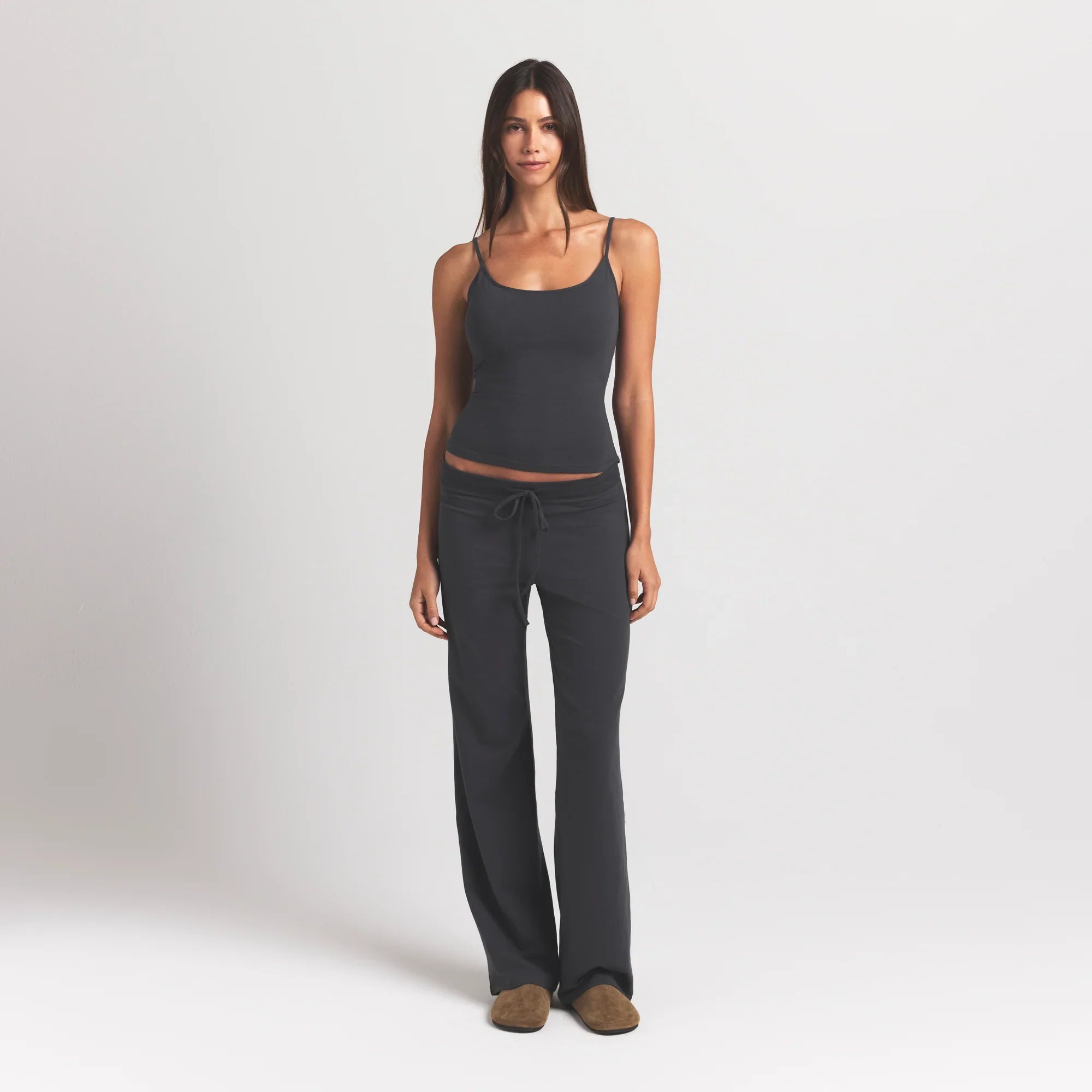 SKIMS COTTON JERSEY SCOOP NECK CAMI | ASH - Sneaker Türkiye