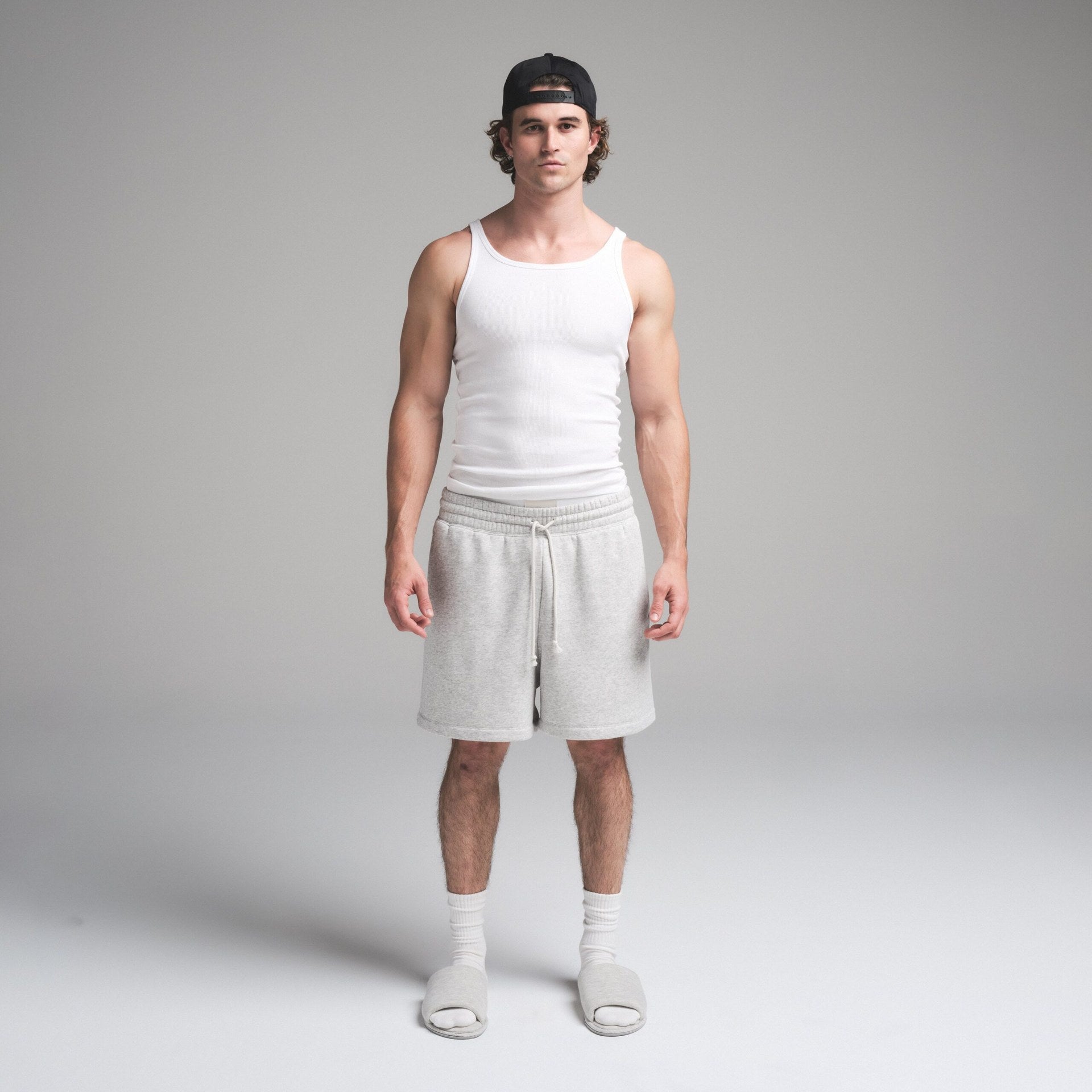 SKIMS COTTON MENS RIB TANK 3-PACK | CHALK - Sneaker Türkiye