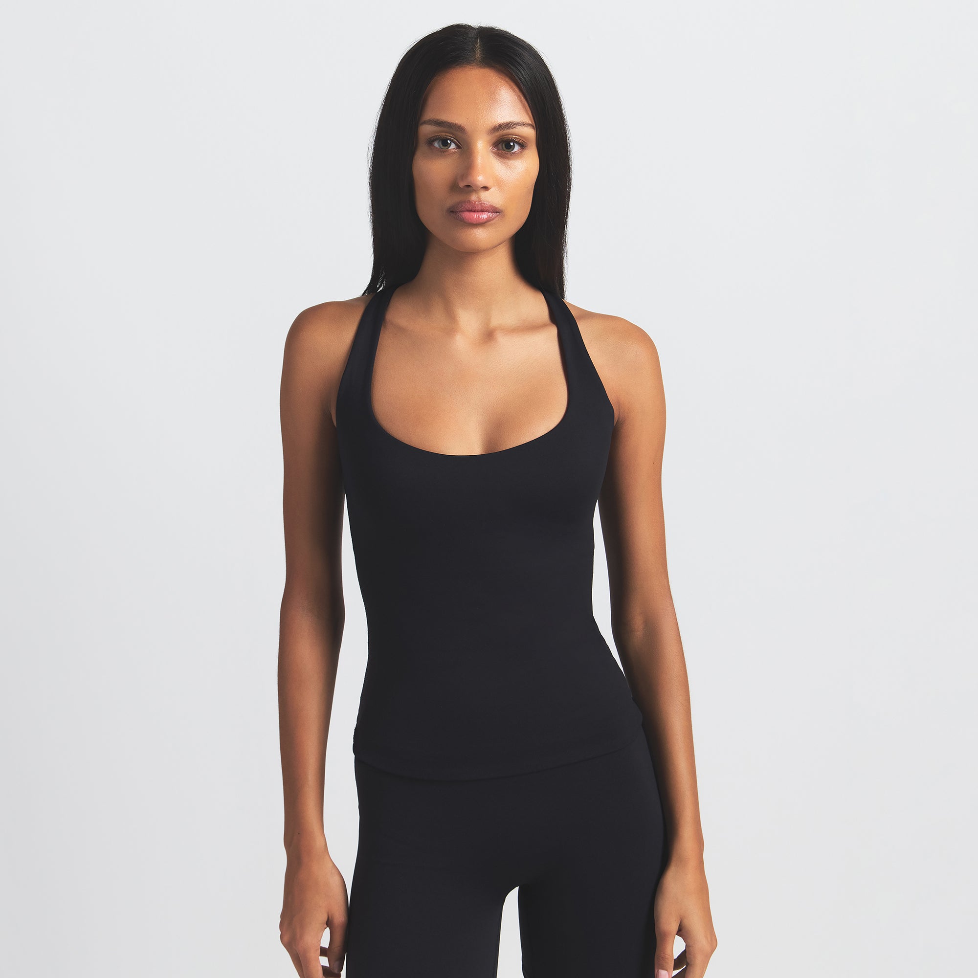 NikeSKIMS MATTE RACER BACK TANK | OBSIDIAN - Sneaker Türkiye