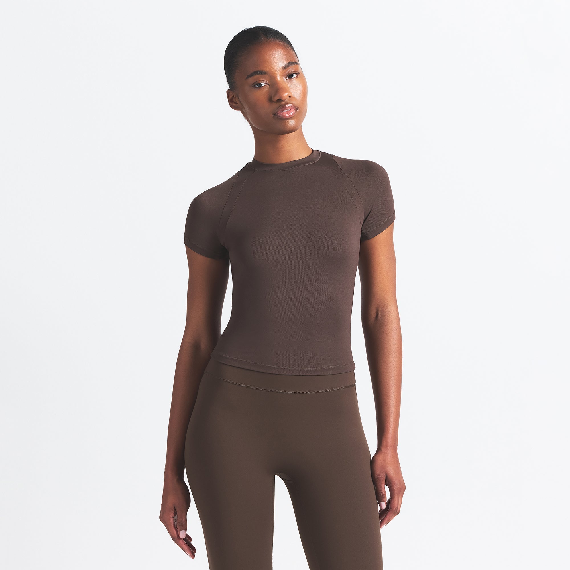 NikeSKIMS AIRY BABY TEE | DARK SEPIA - Sneaker Türkiye