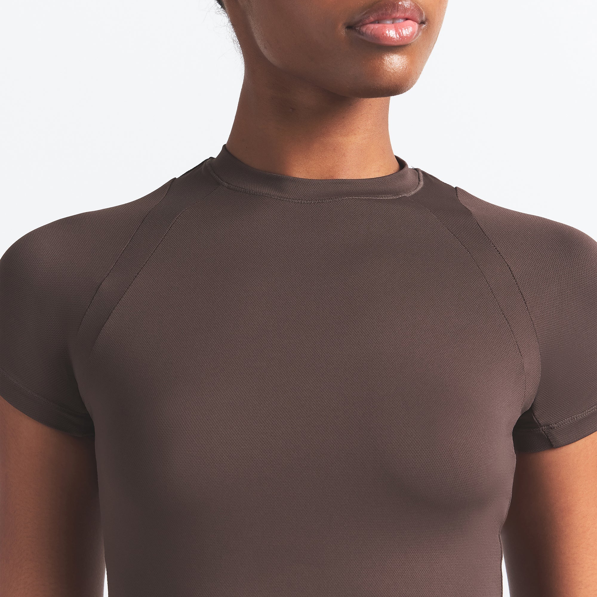 NikeSKIMS AIRY BABY TEE | DARK SEPIA - Sneaker Türkiye