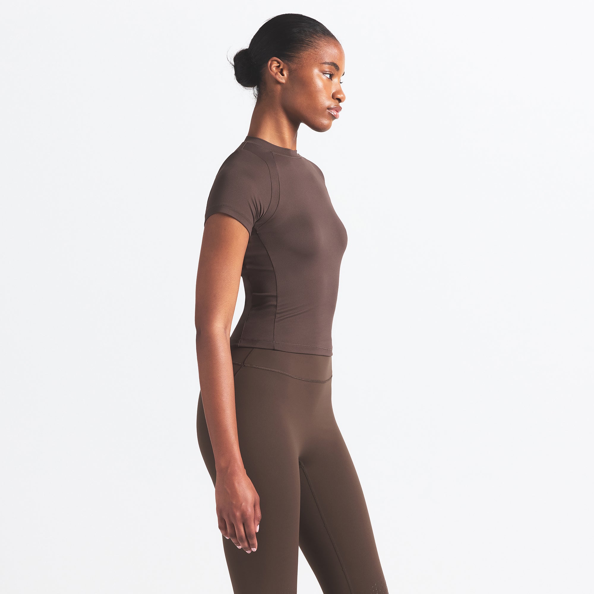 NikeSKIMS AIRY BABY TEE | DARK SEPIA - Sneaker Türkiye
