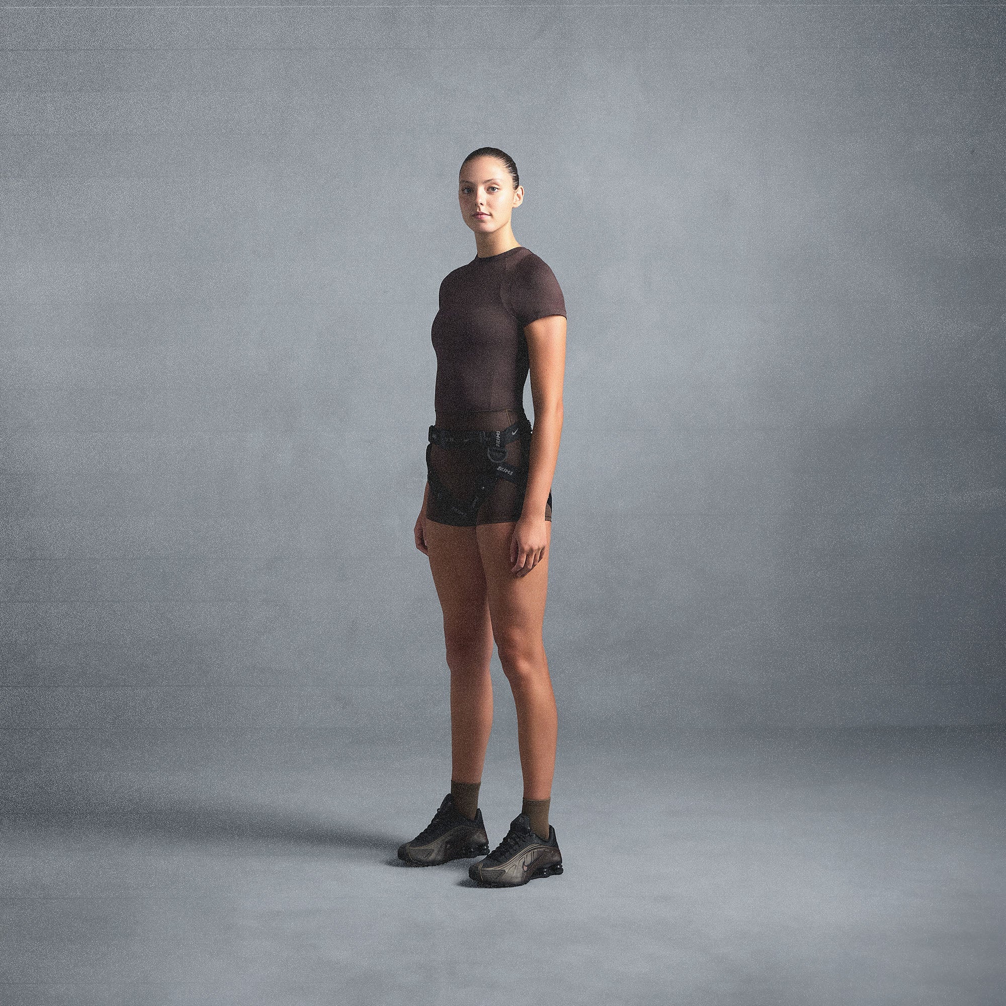 NikeSKIMS AIRY BABY TEE | DARK SEPIA - Sneaker Türkiye