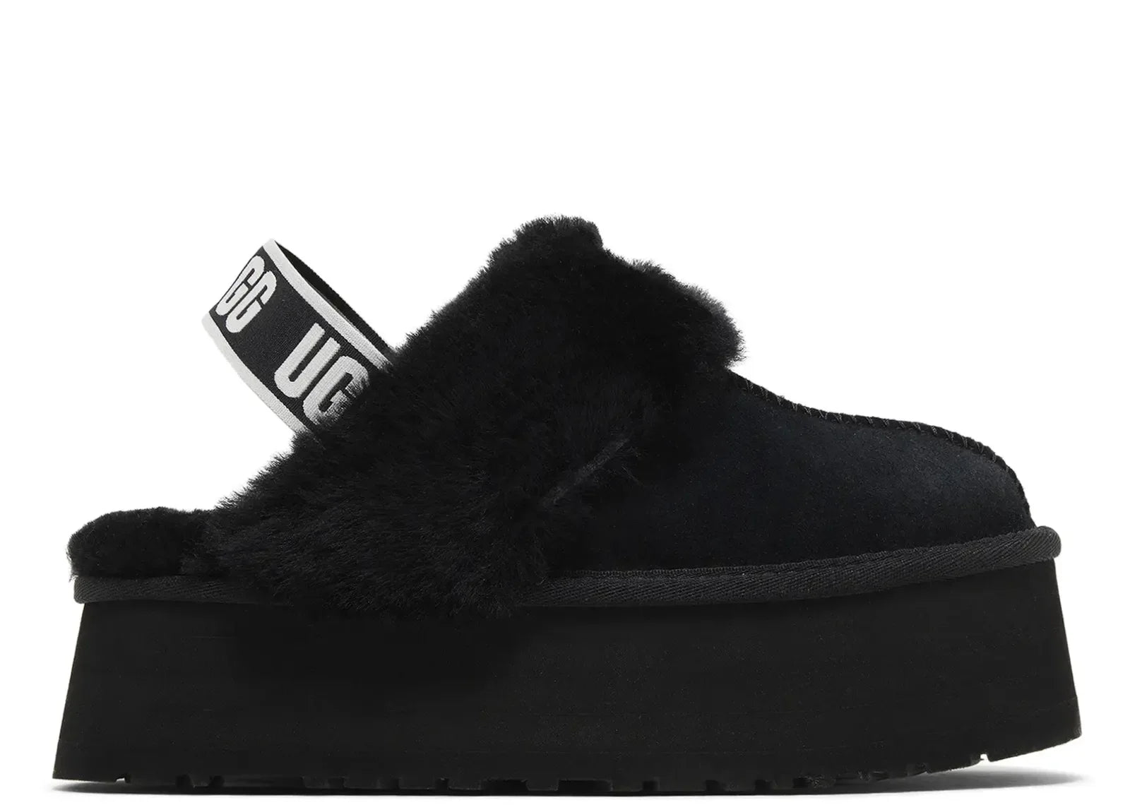 Ugg Funkette Slipper Black - Sneaker Türkiye