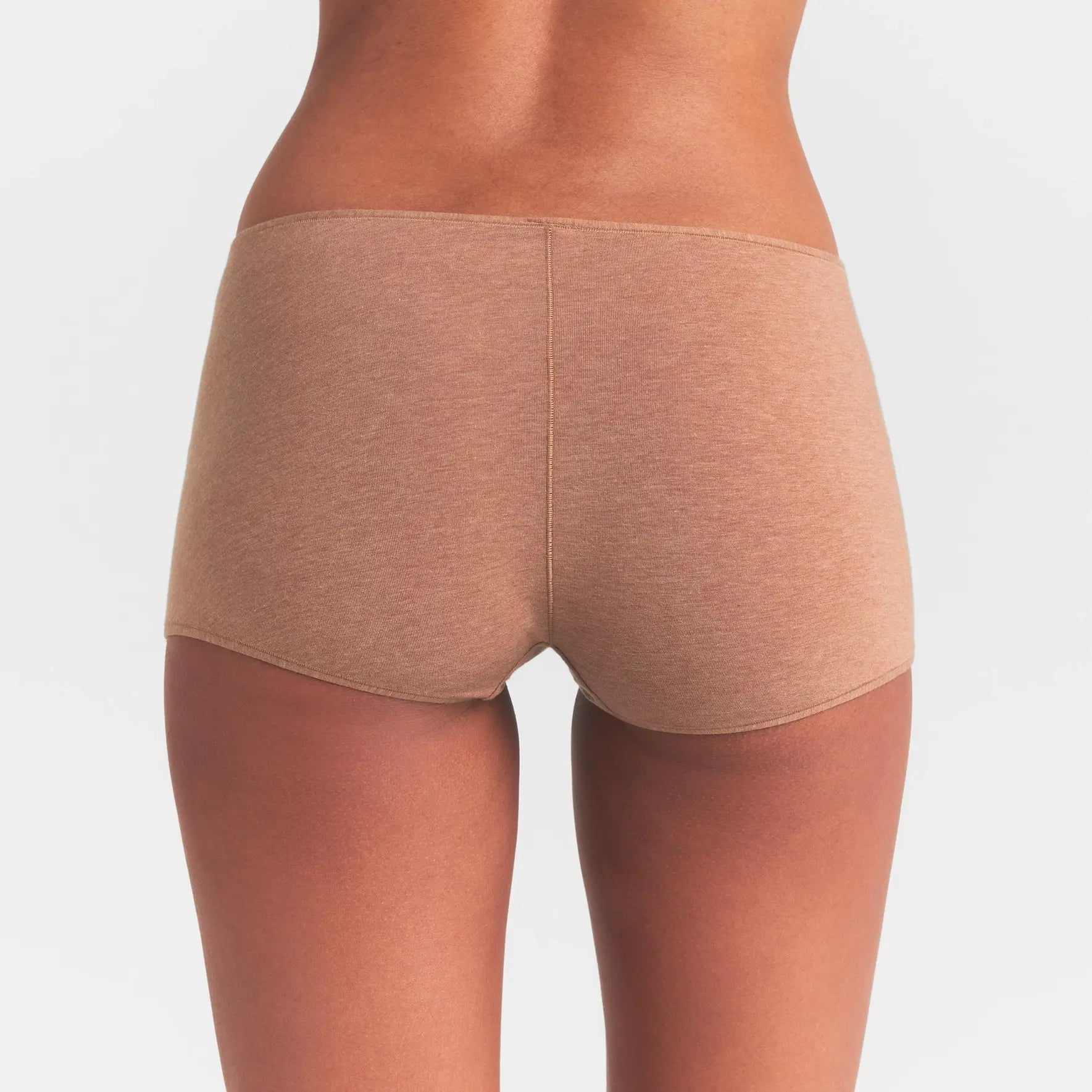 SKIMS EVERYDAY COTTON BOY SHORT | SIENNA HEATHER - Sneaker Türkiye