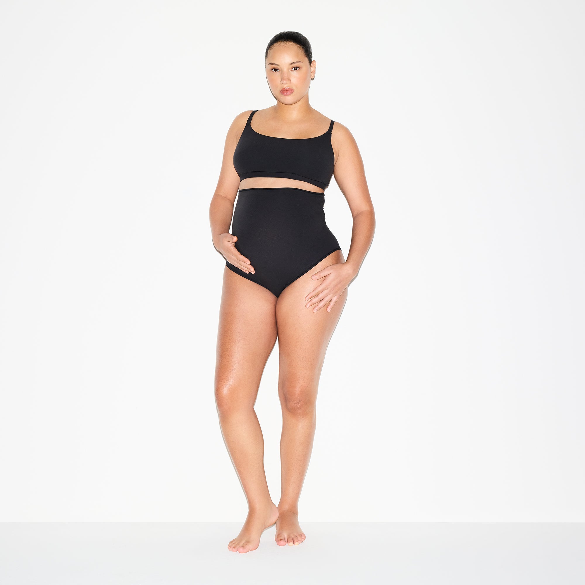SKIMS FITS EVERYBODY MATERNITY HIGH-WAISTED BRIEF 5-PACK | ONYX - Sneaker Türkiye