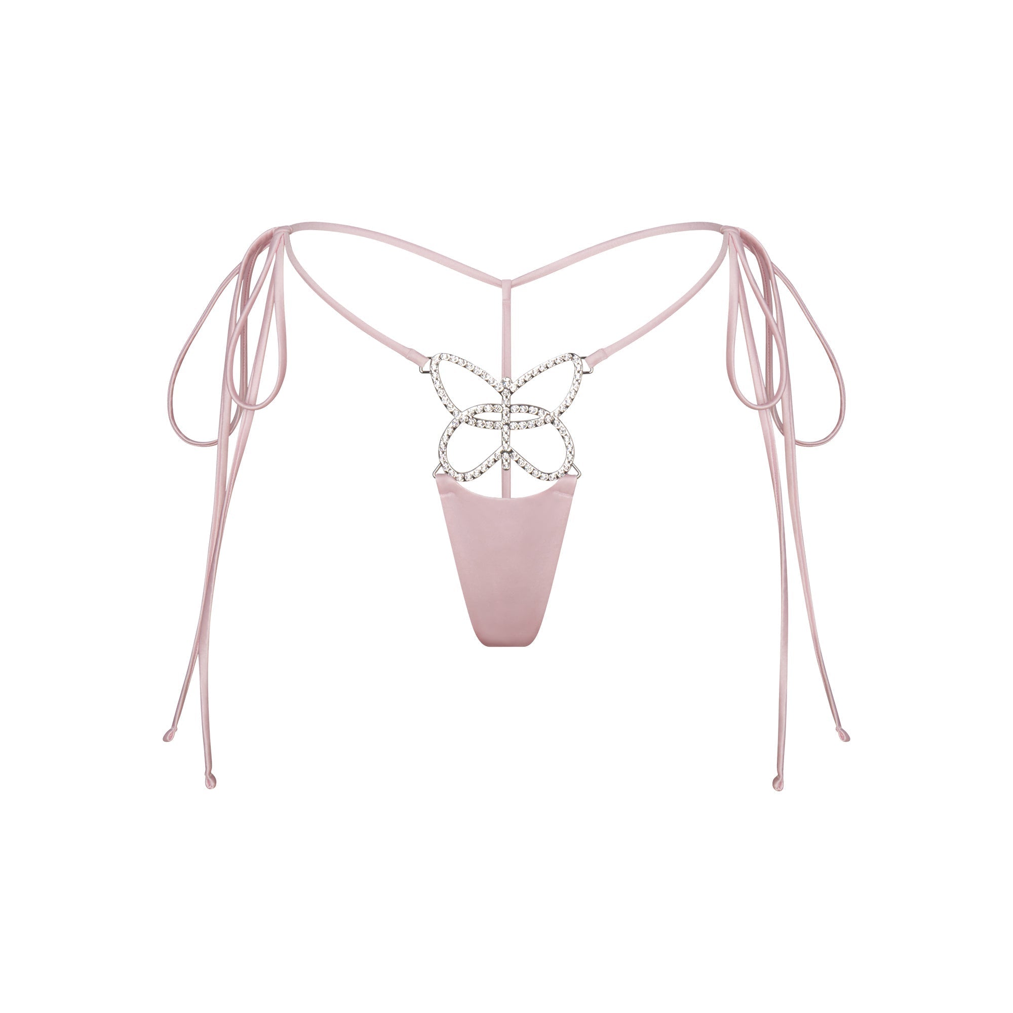SKIMS NOVELTY INTIMATES BUTTERFLY CHARM STRING THONG | BABY PINK - Sneaker Türkiye