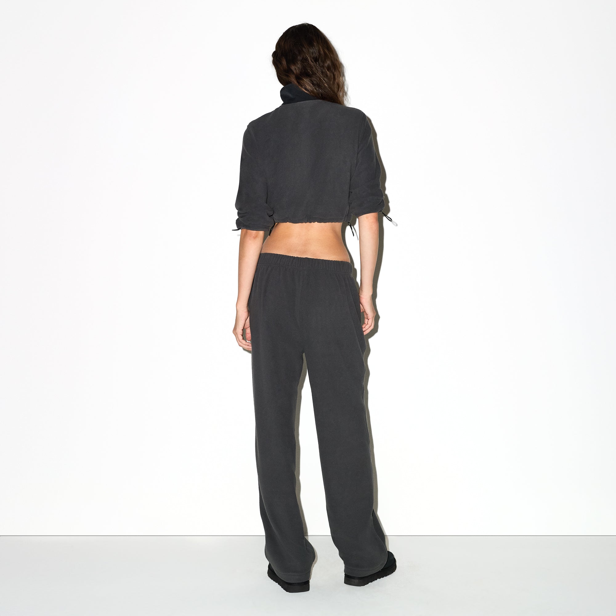 SKIMS OUTDOOR FLEECE STRAIGHT LEG PANT | ASH - Sneaker Türkiye