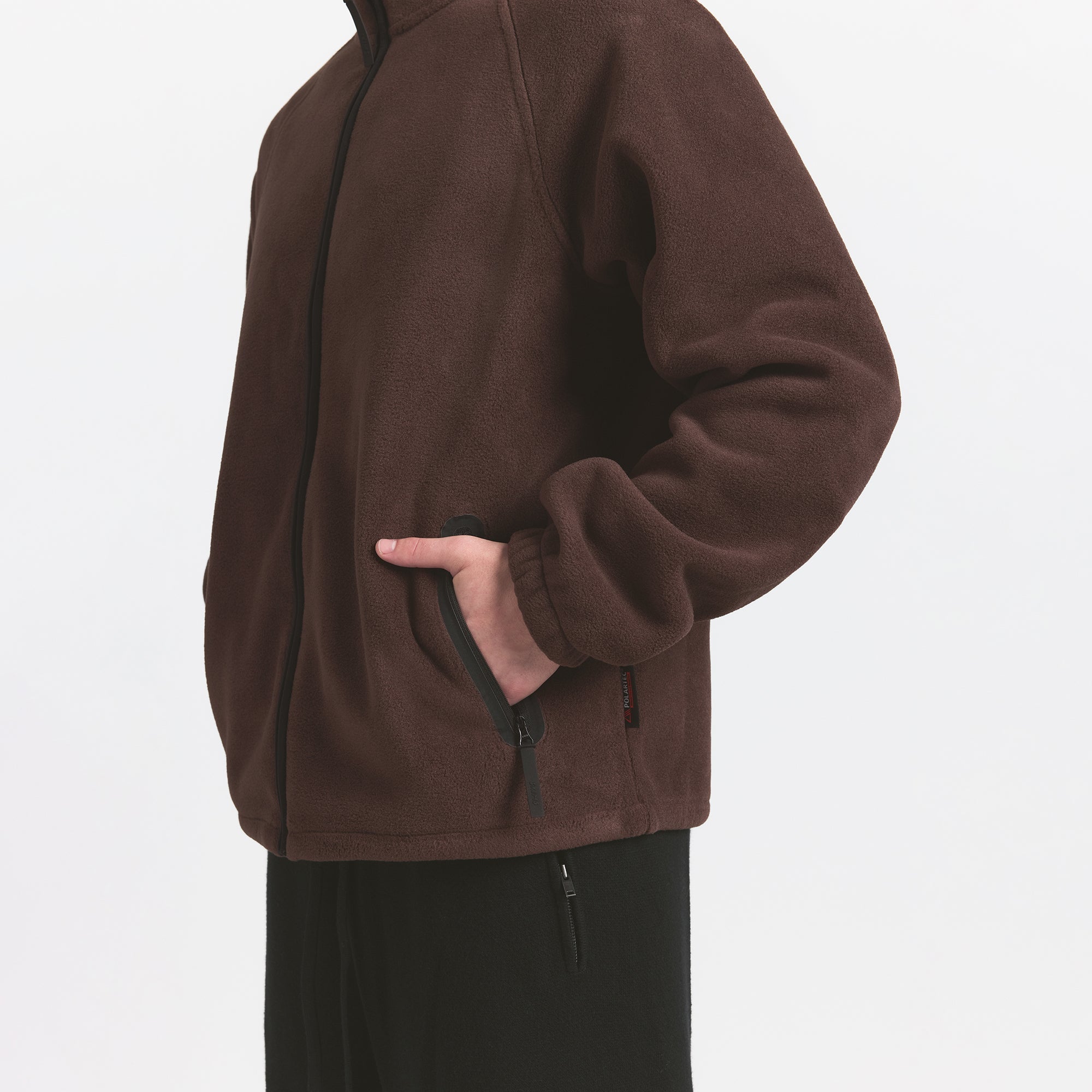 SKIMS ARCTIC FLEECE MENS ZIP UP JACKET | ESPRESSO - Sneaker Türkiye
