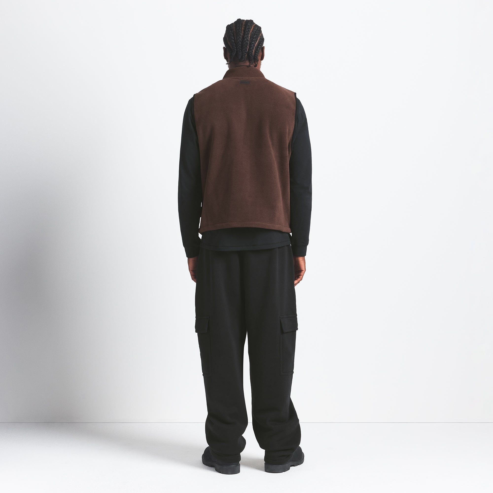 SKIMS ARCTIC FLEECE MENS VEST | ESPRESSO - Sneaker Türkiye