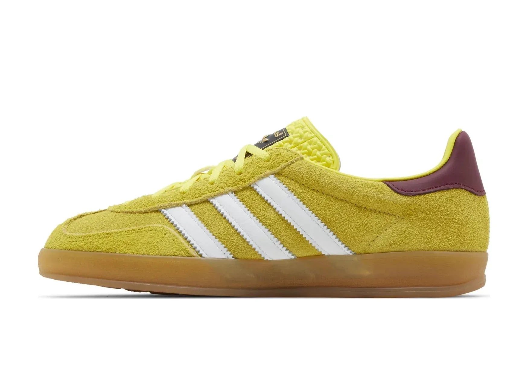 adidas Gazelle Indoor Bright Yellow Collegiate Burgundy (W) - Sneaker Türkiye