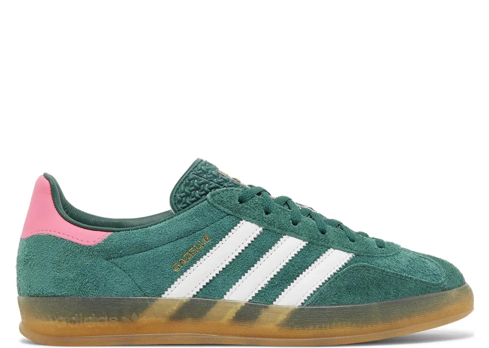 adidas Gazelle Indoor Collegiate Green Lucid Pink (W) - Sneaker Türkiye