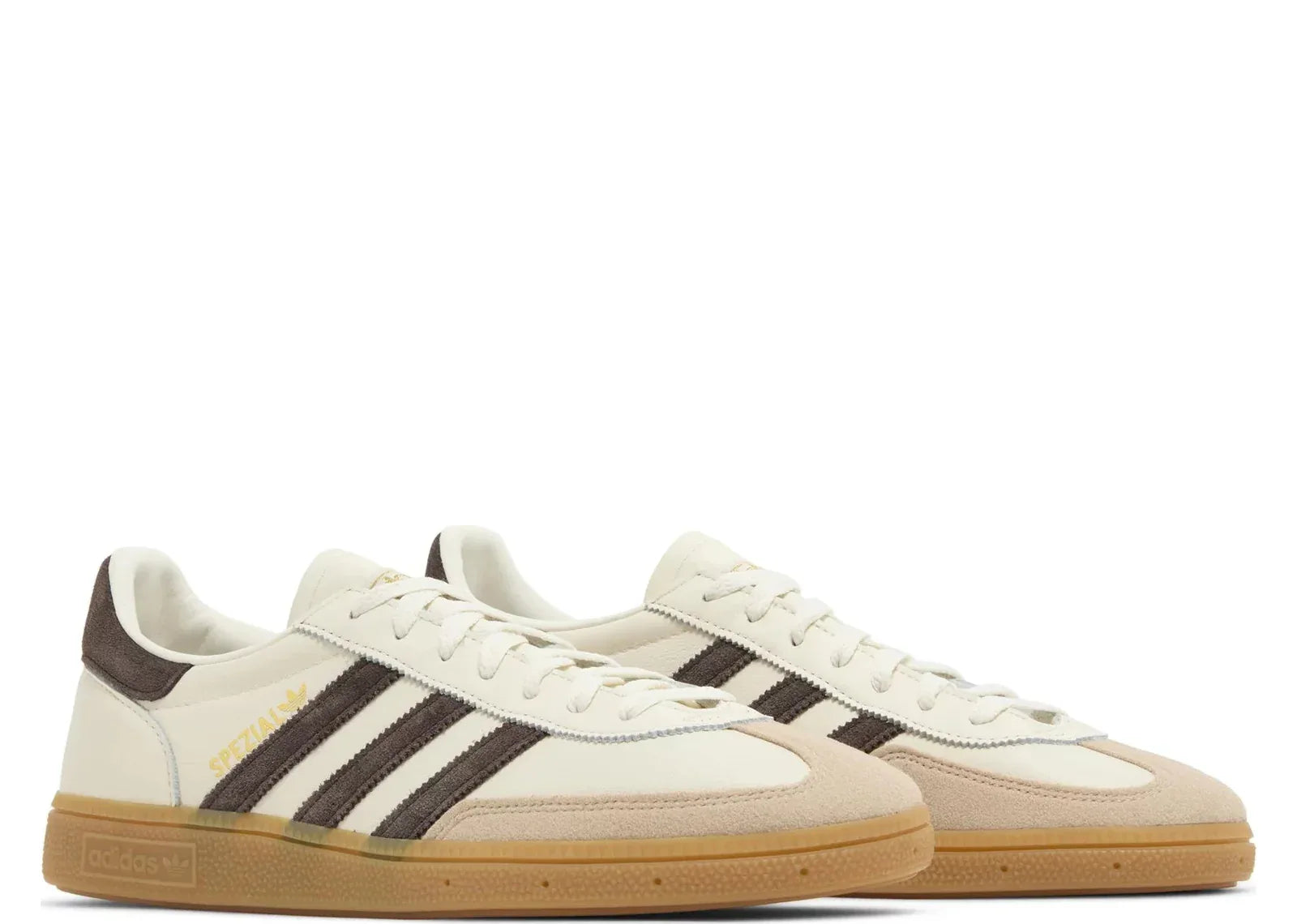adidas Handball Spezial Off-White Dark Brown - Sneaker Türkiye