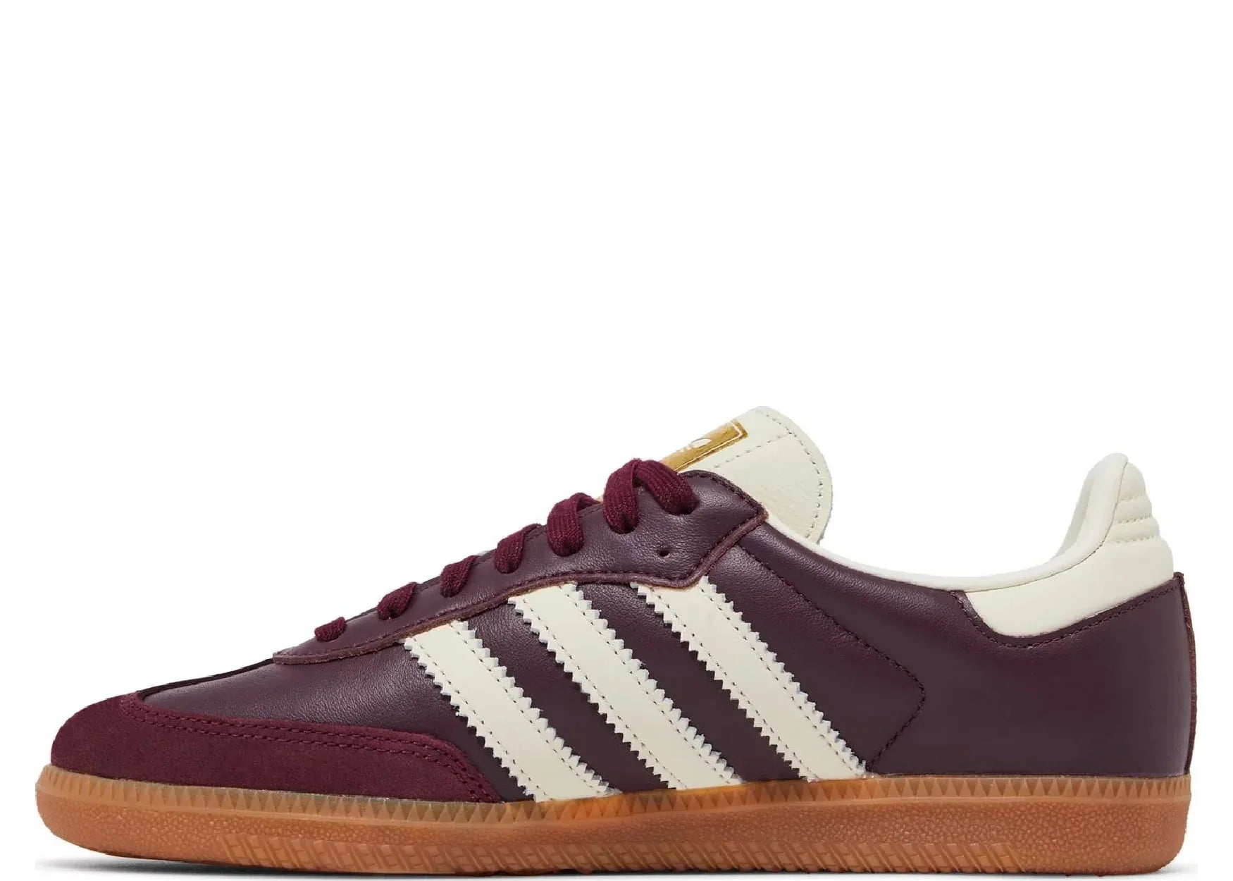 adidas Samba OG Maroon Gold Metallic - Sneaker Türkiye