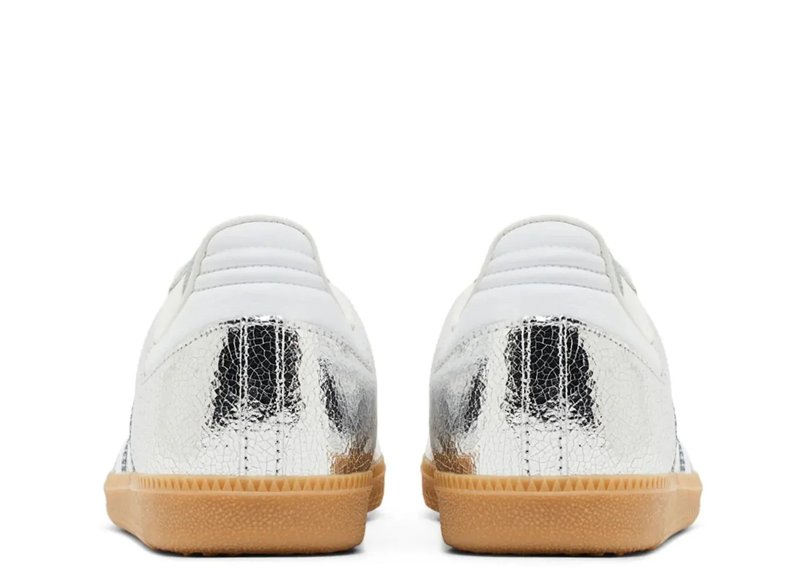 adidas Samba OG Silver Metallic Cracked Leather (W) - Sneaker Türkiye