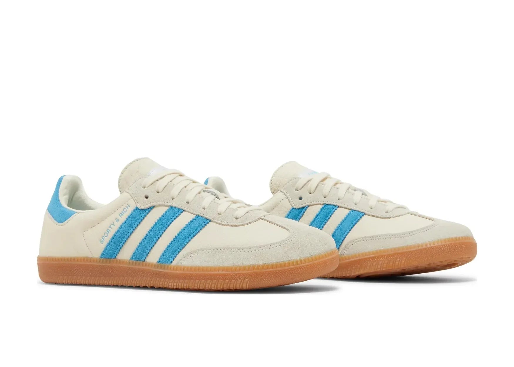 adidas Samba OG Sporty Rich Cream Blue - Sneaker Türkiye
