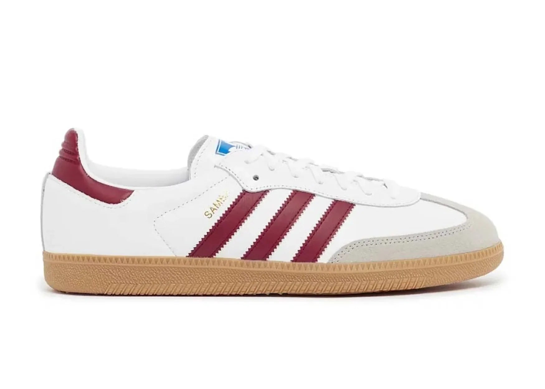 adidas Samba OG White Burgundy Gum - Sneaker Türkiye