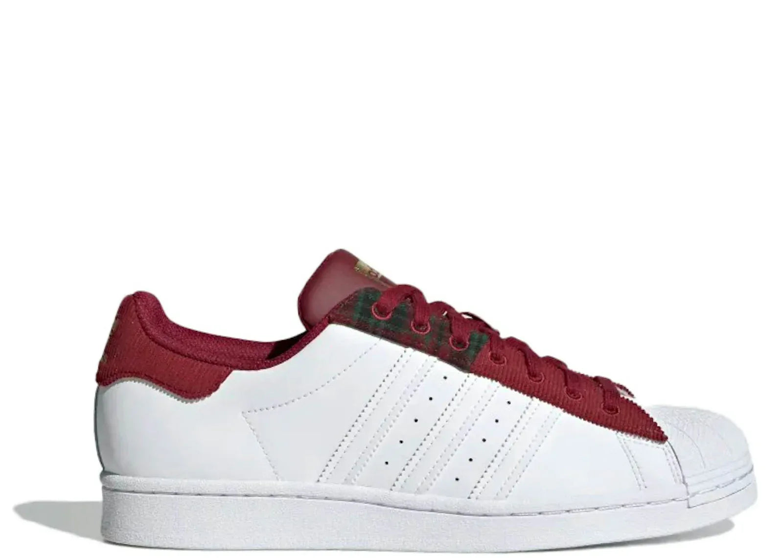 adidas Superstar Collegiate Burgundy Cloud White - Sneaker Türkiye