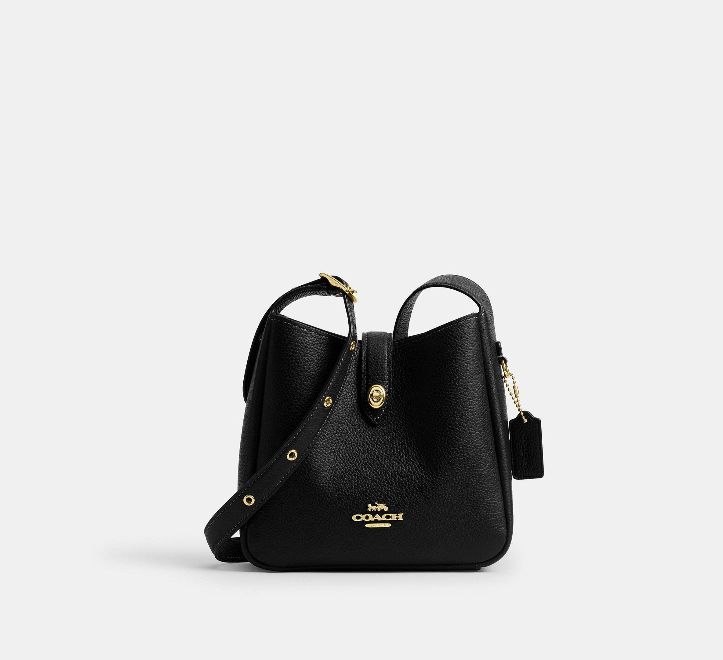Coach Hadley Mini Crossbody Bag – Gold/Black - Sneaker Türkiye