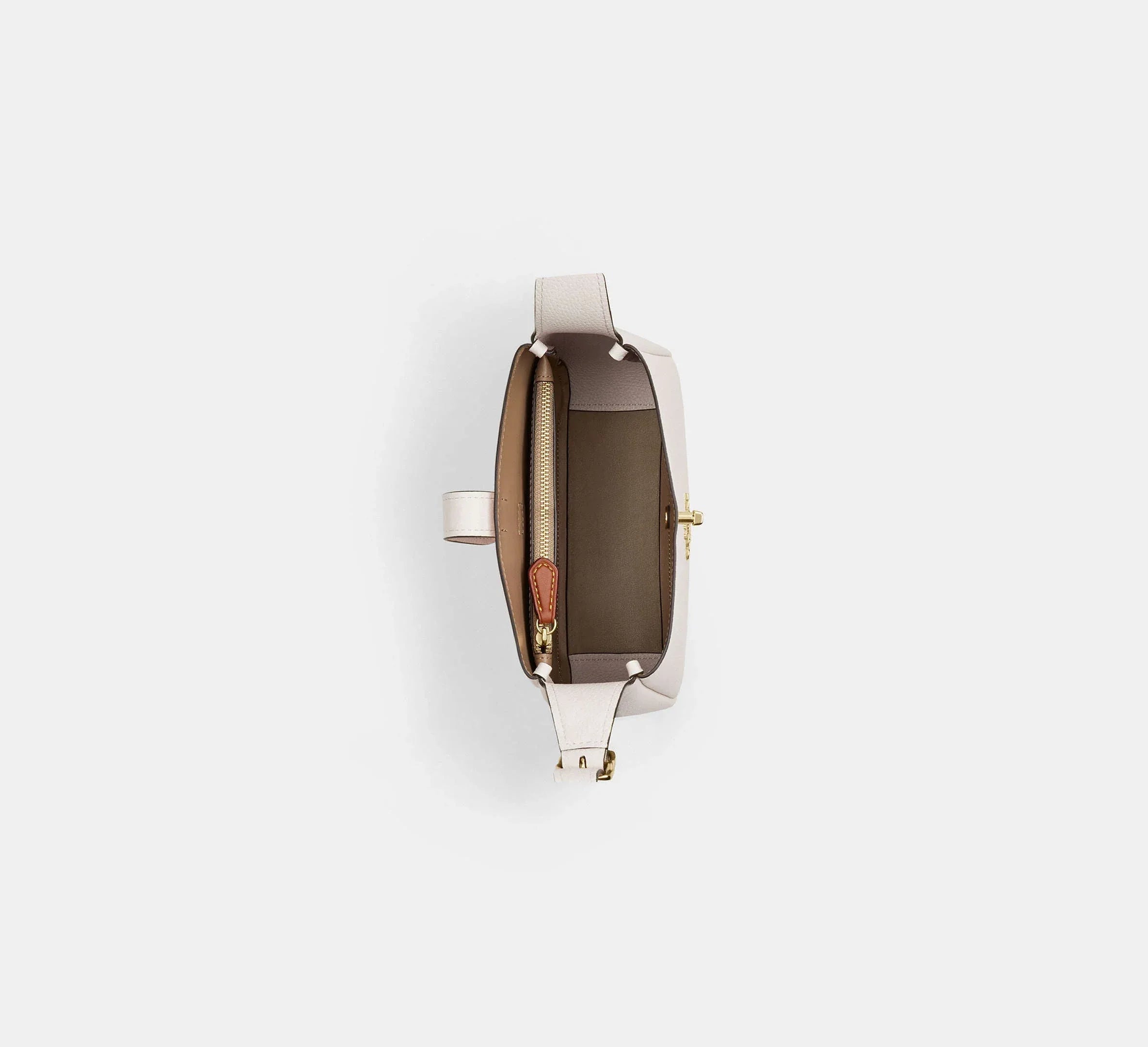Coach Hadley Mini Crossbody Bag – Gold/Chalk - Sneaker Türkiye