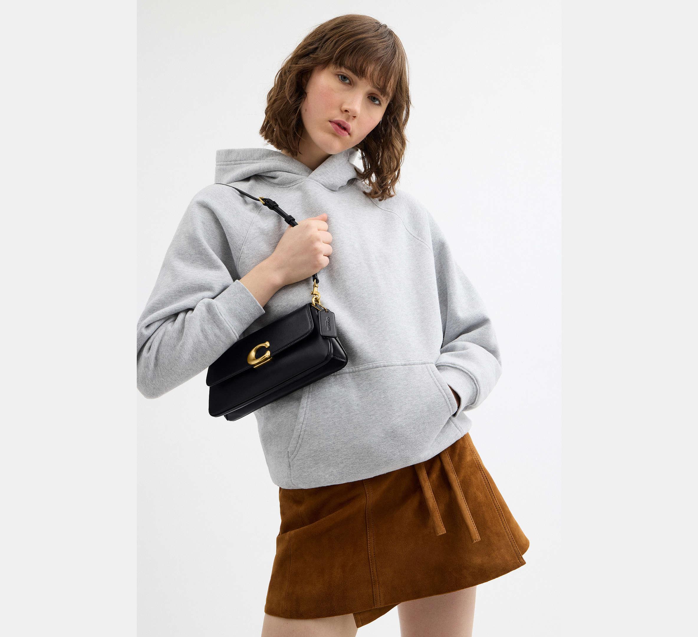 Coach Jet Shoulder Bag – Brass/Black - Sneaker Türkiye