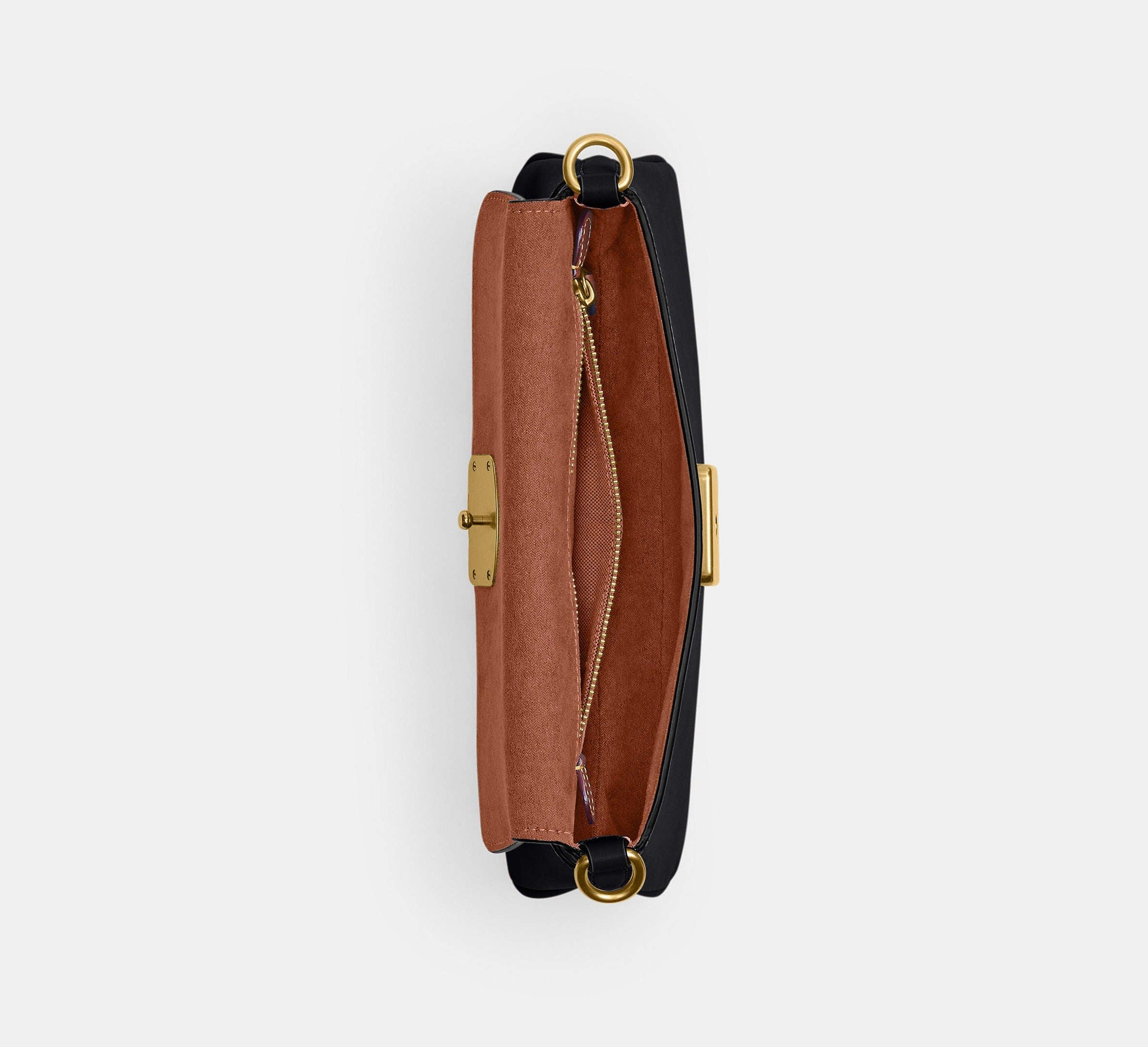 Coach Jet Shoulder Bag – Brass/Black - Sneaker Türkiye