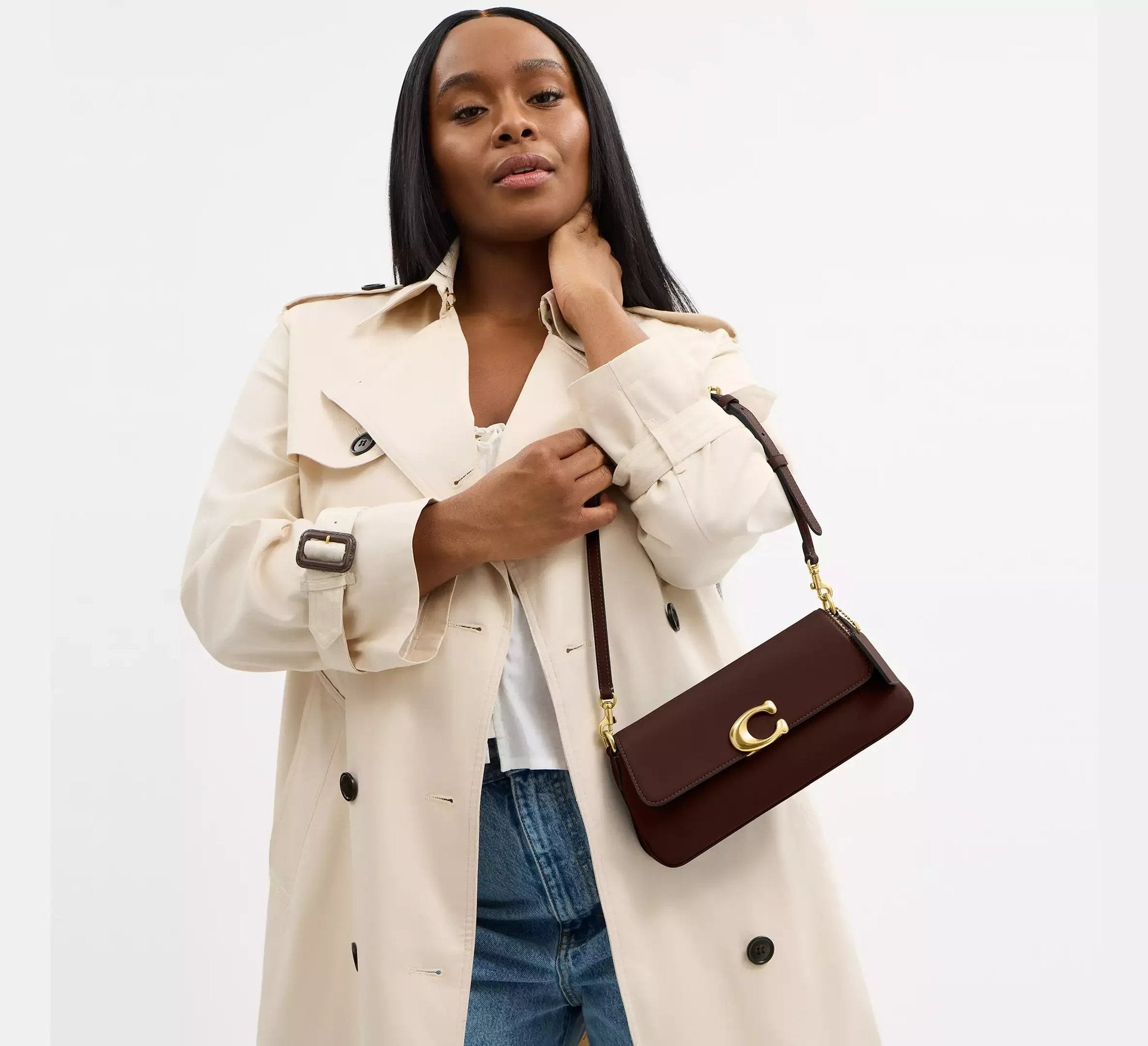 Coach Jet Shoulder Bag – Brass/Maple - Sneaker Türkiye