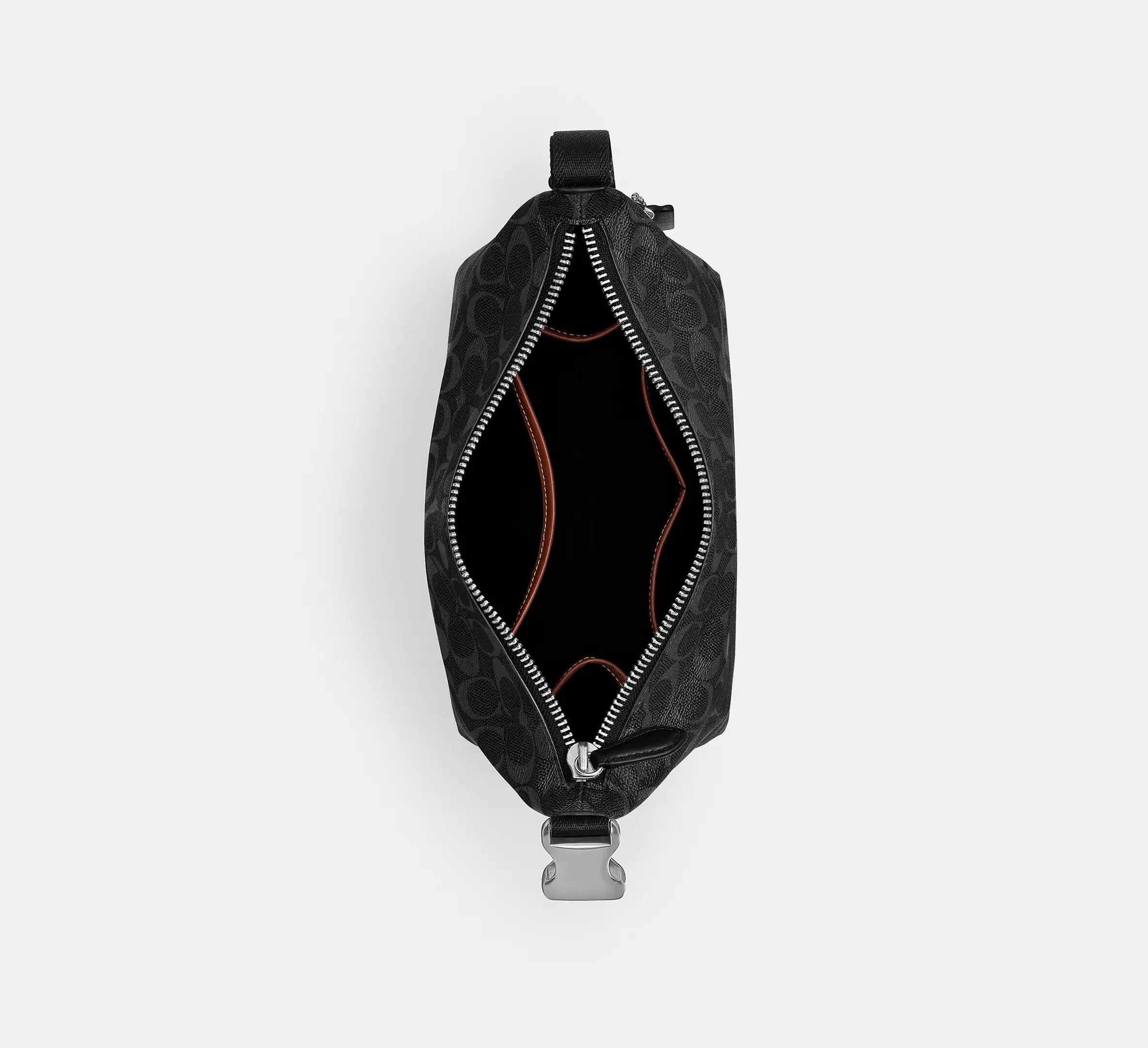 Coach Travel Kit With Speedclip In Signature – Black Signature - Sneaker Türkiye
