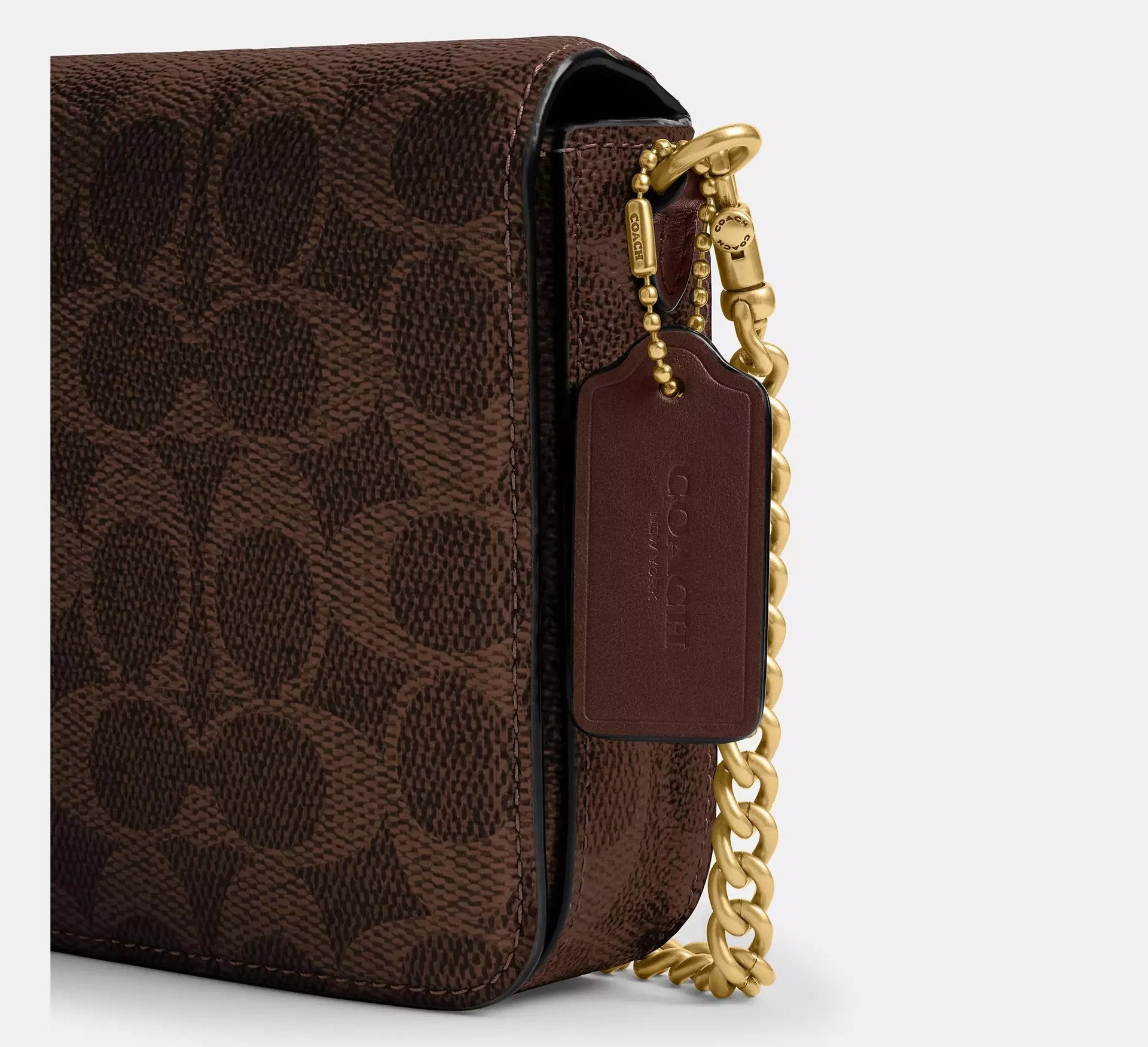 Coach Mila Crossbody Bag In Signature SEZON – Brass/Maple - Sneaker Türkiye