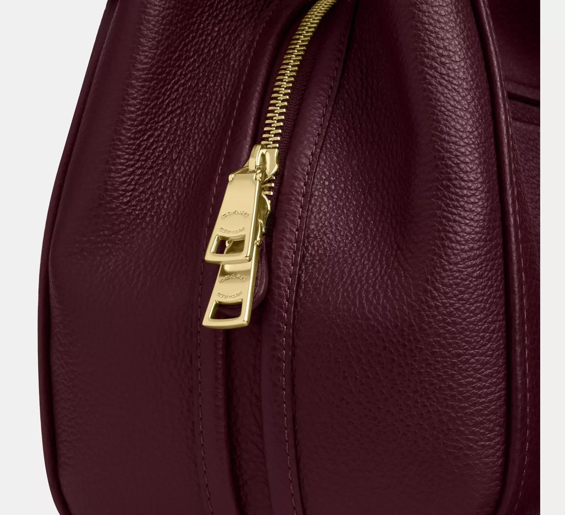 Coach Erin Shoulder Bag – Gold/Dark Wine - Sneaker Türkiye