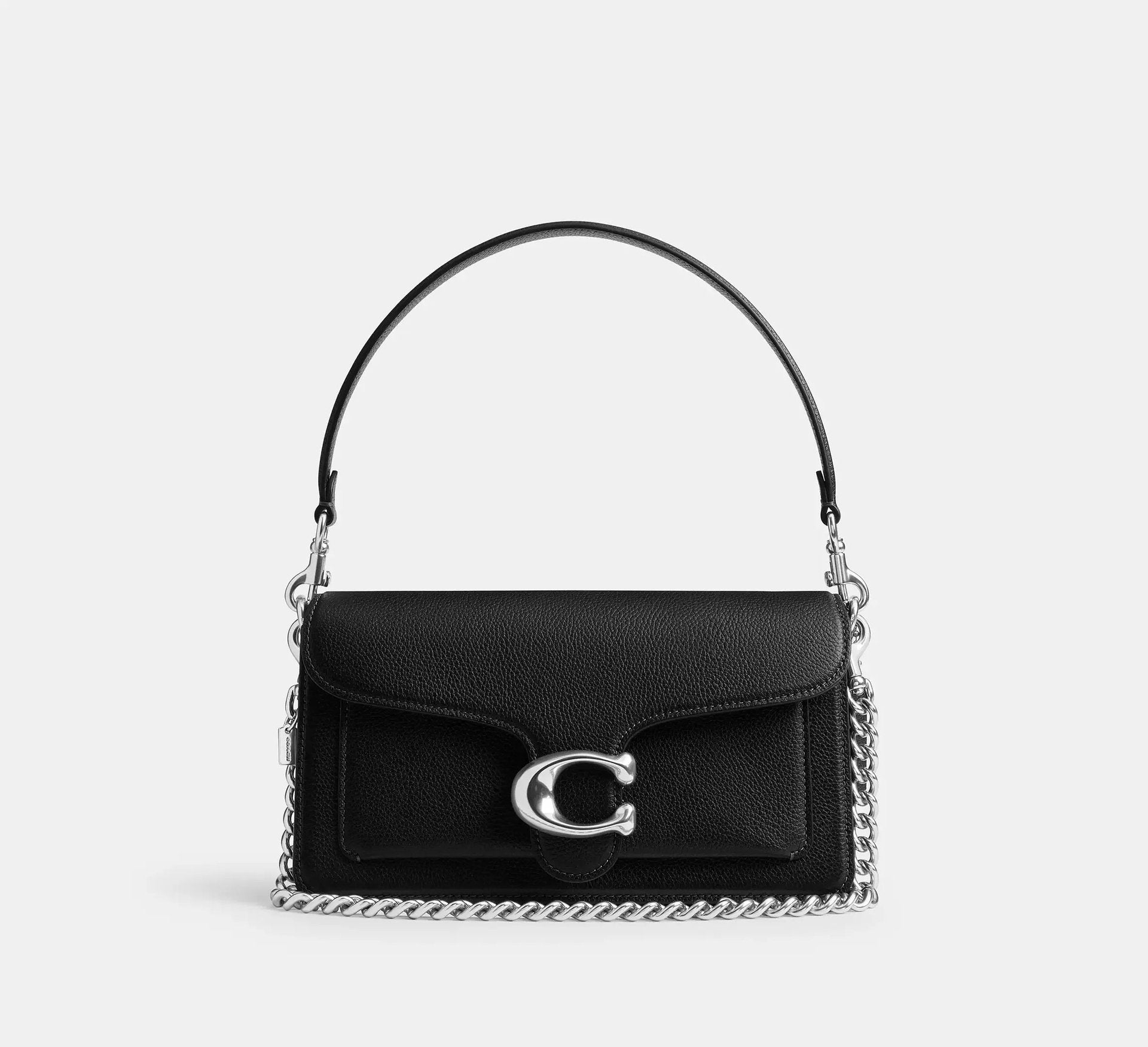 Coach Short Chunky Curb Chain Strap – Silver - Sneaker Türkiye