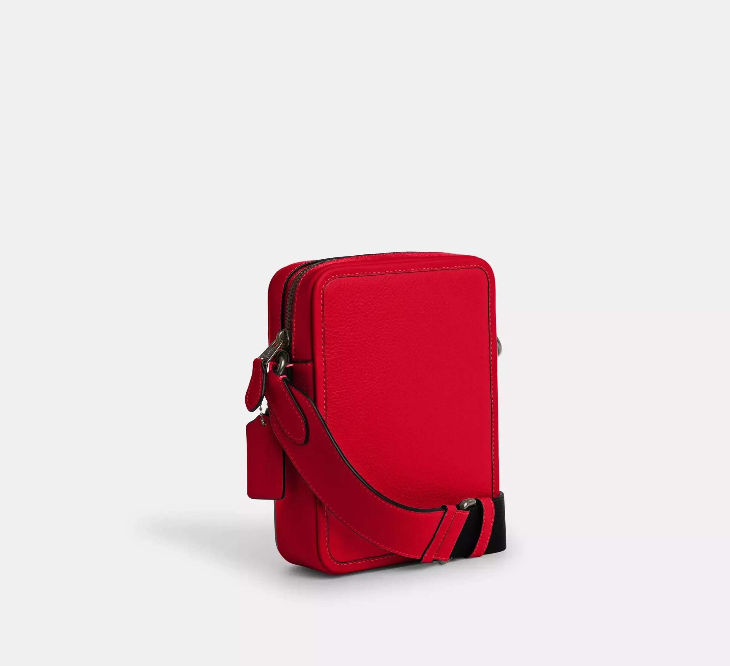 Coach Sullivan Crossbody Bag – Gunmetal/Bold Red - Sneaker Türkiye