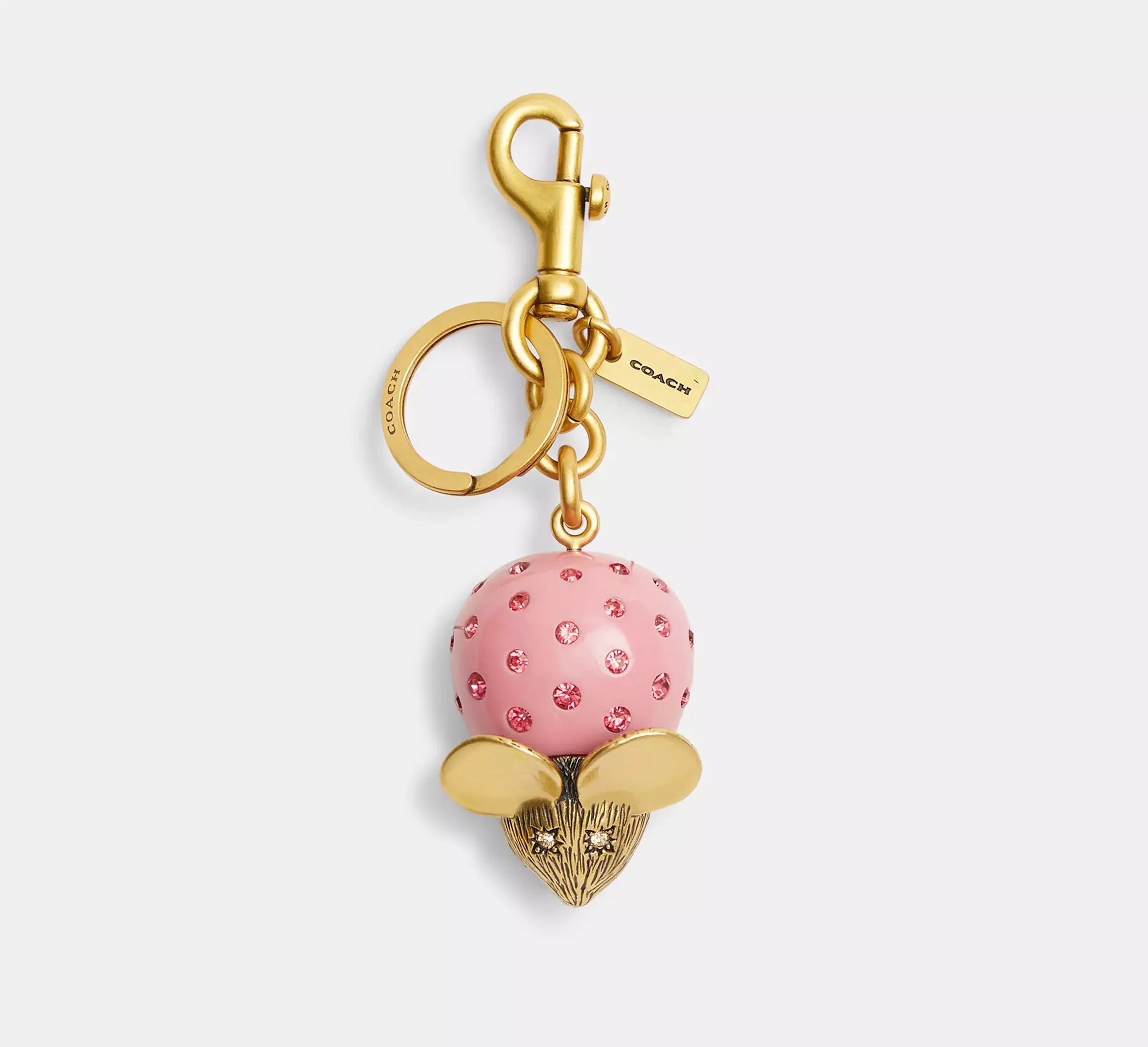 Coach Mouse Bag Charm – Brass - Sneaker Türkiye