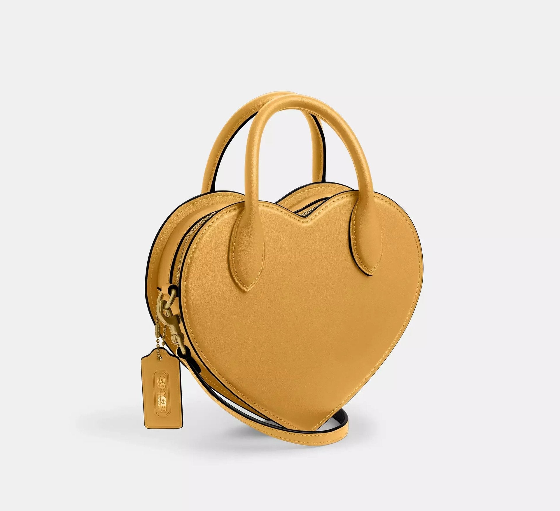 Coach Heart Bag – Brass/Honeycomb - Sneaker Türkiye
