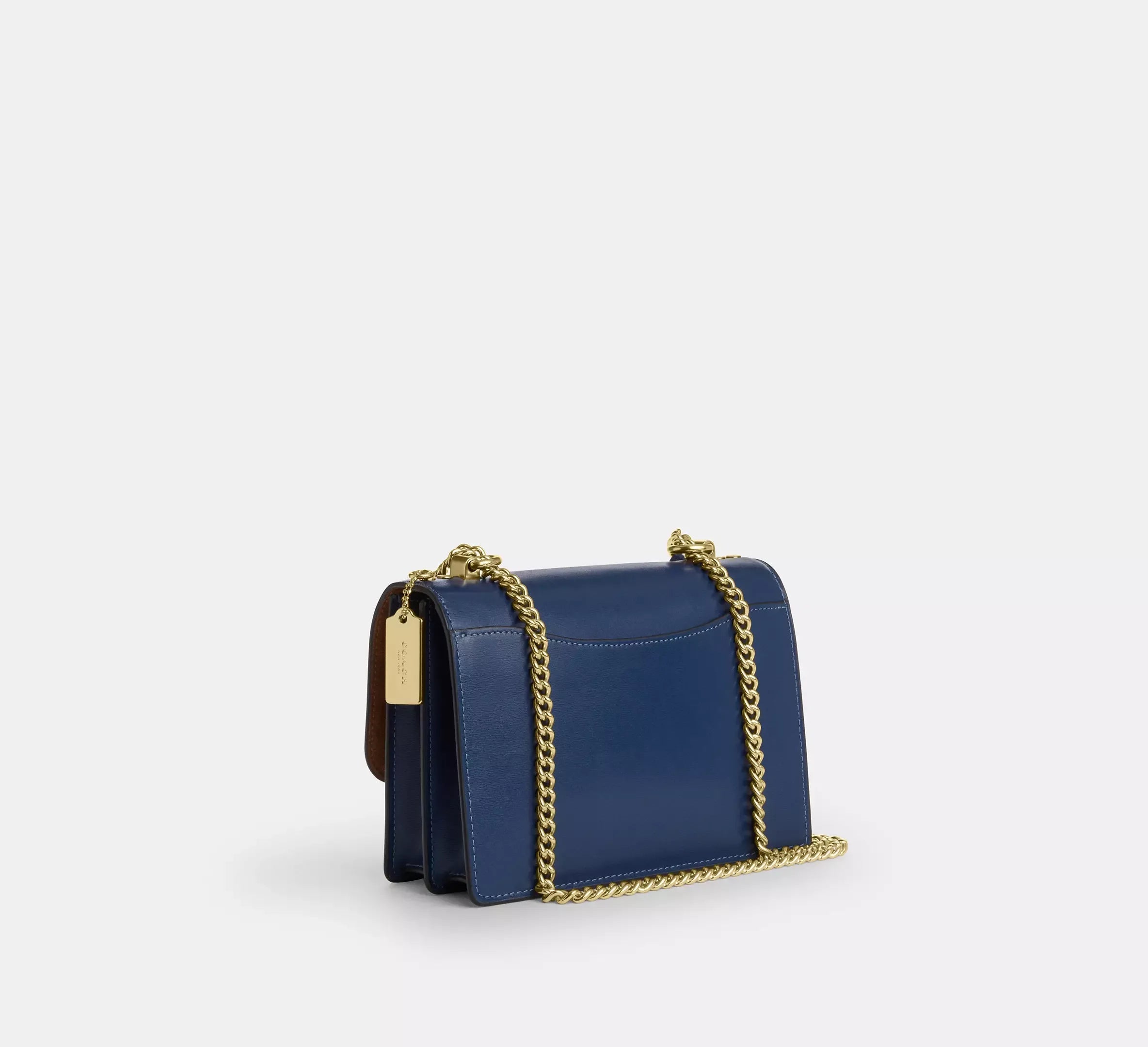 Coach Klare Crossbody Bag – Gold/Deep Blue - Sneaker Türkiye