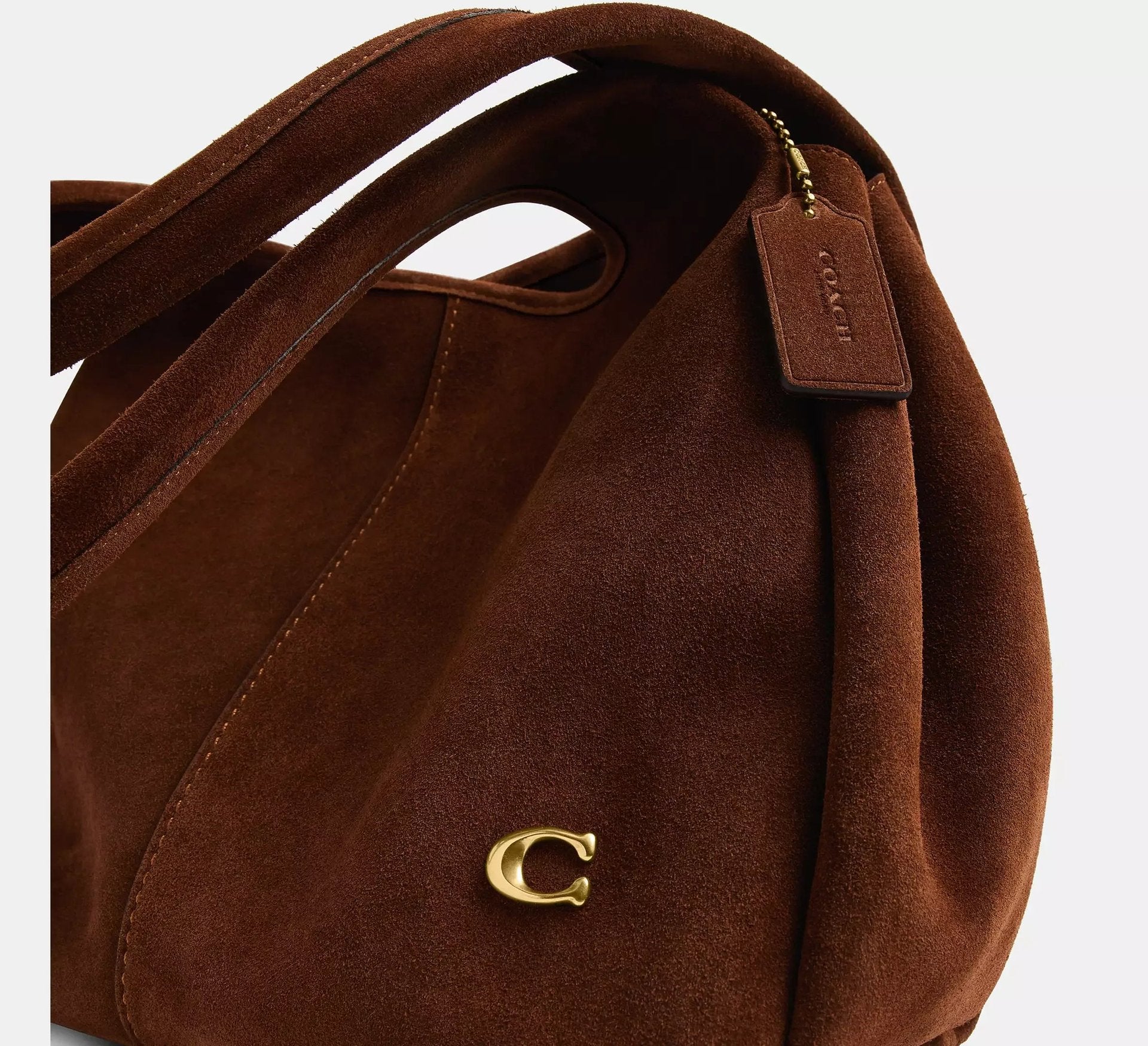 Coach Lana Shoulder Bag – Brass/Warm Brown - Sneaker Türkiye