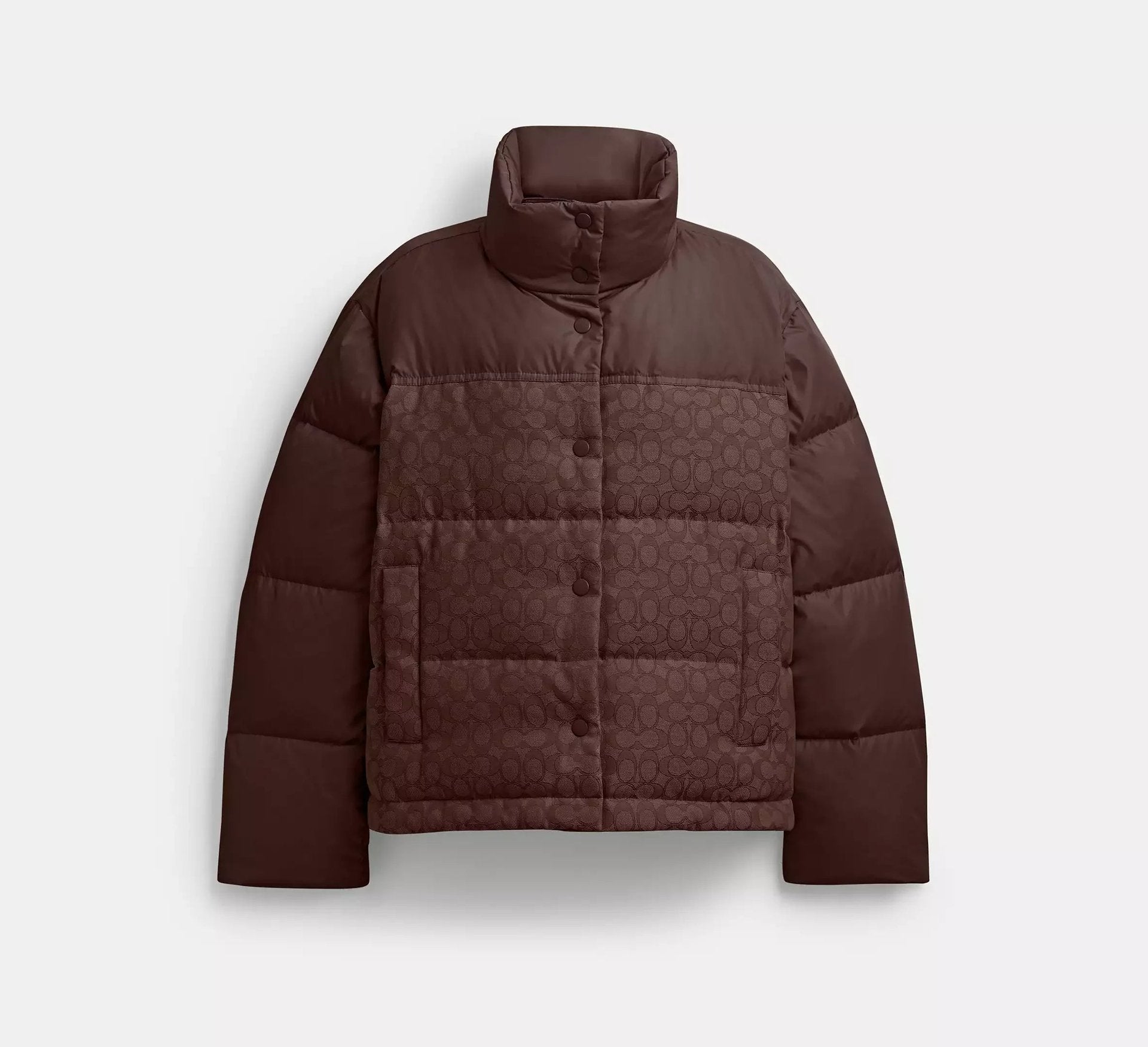 Coach Signature Down Jacket – Maple - Sneaker Türkiye