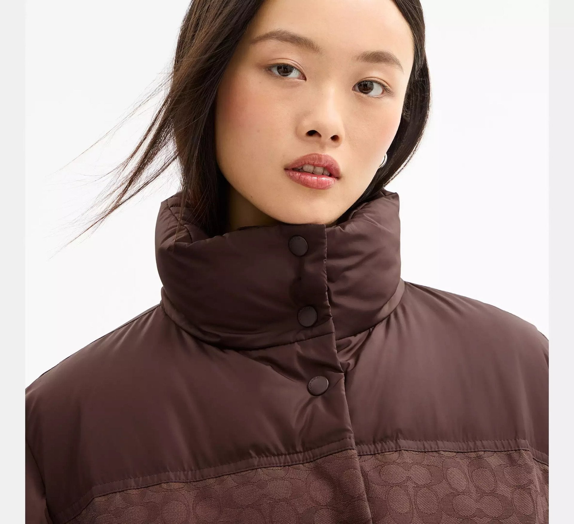 Coach Signature Down Jacket – Maple - Sneaker Türkiye