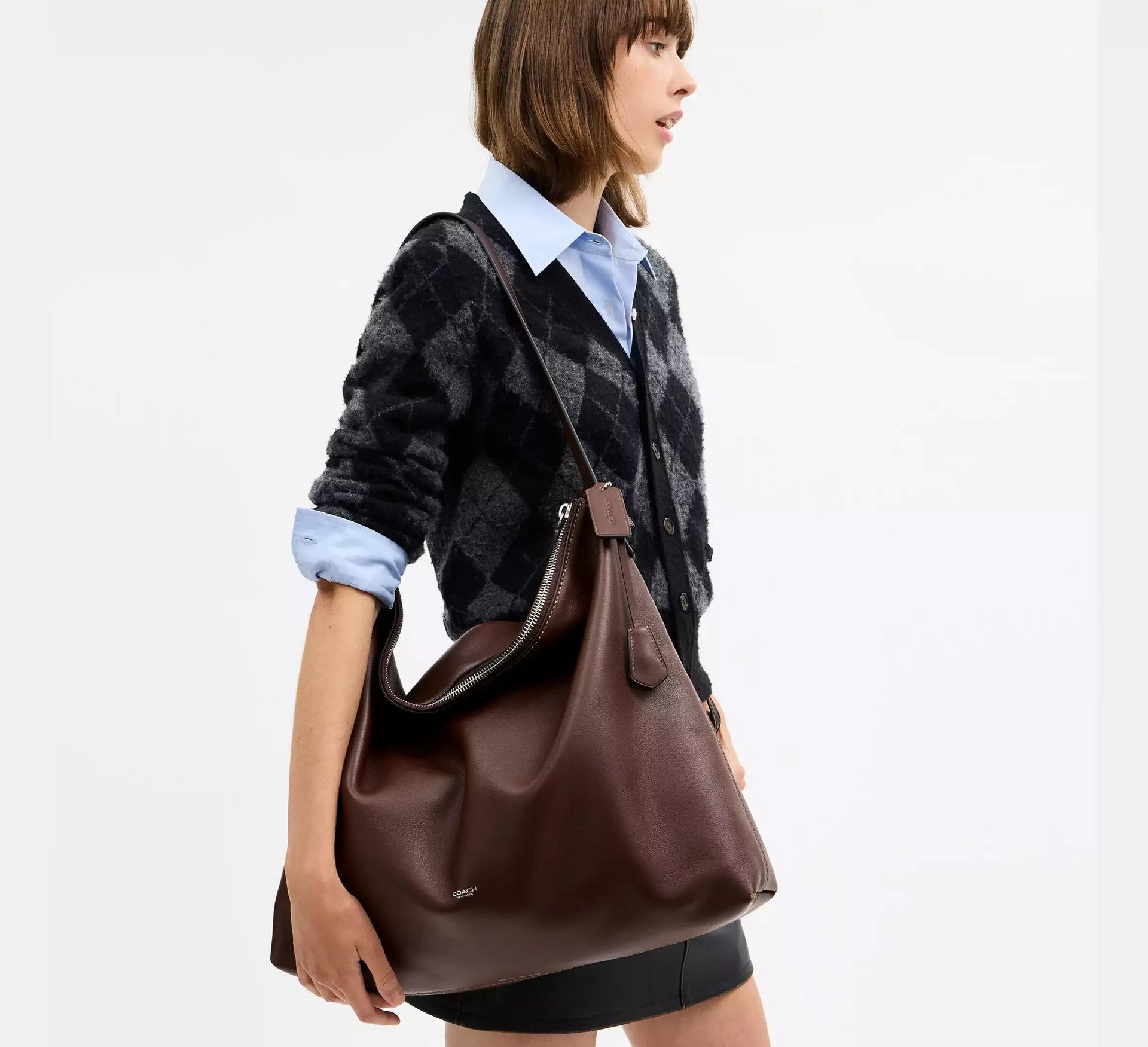 Coach Mott Messenger Bag – Smooth Leather/Maple - Sneaker Türkiye