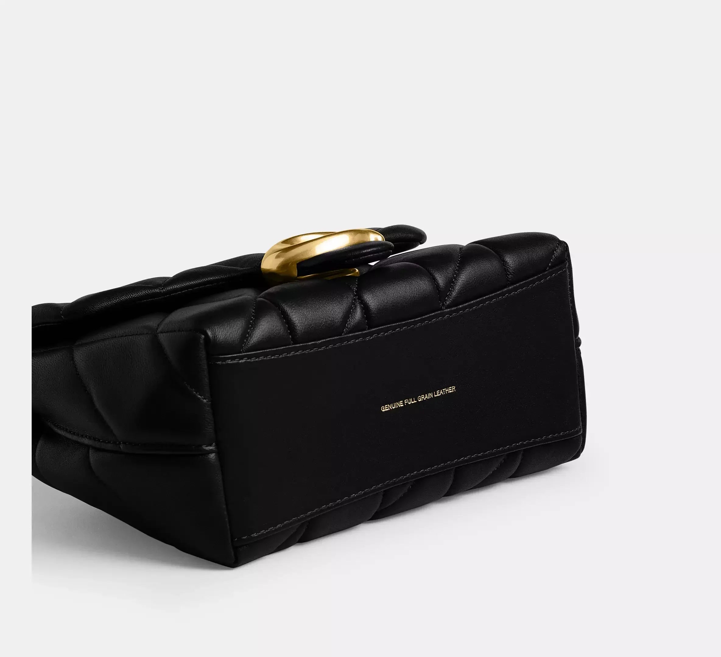 Coach Tabby Top Handle Bag With Quilting – Brass/Black - Sneaker Türkiye
