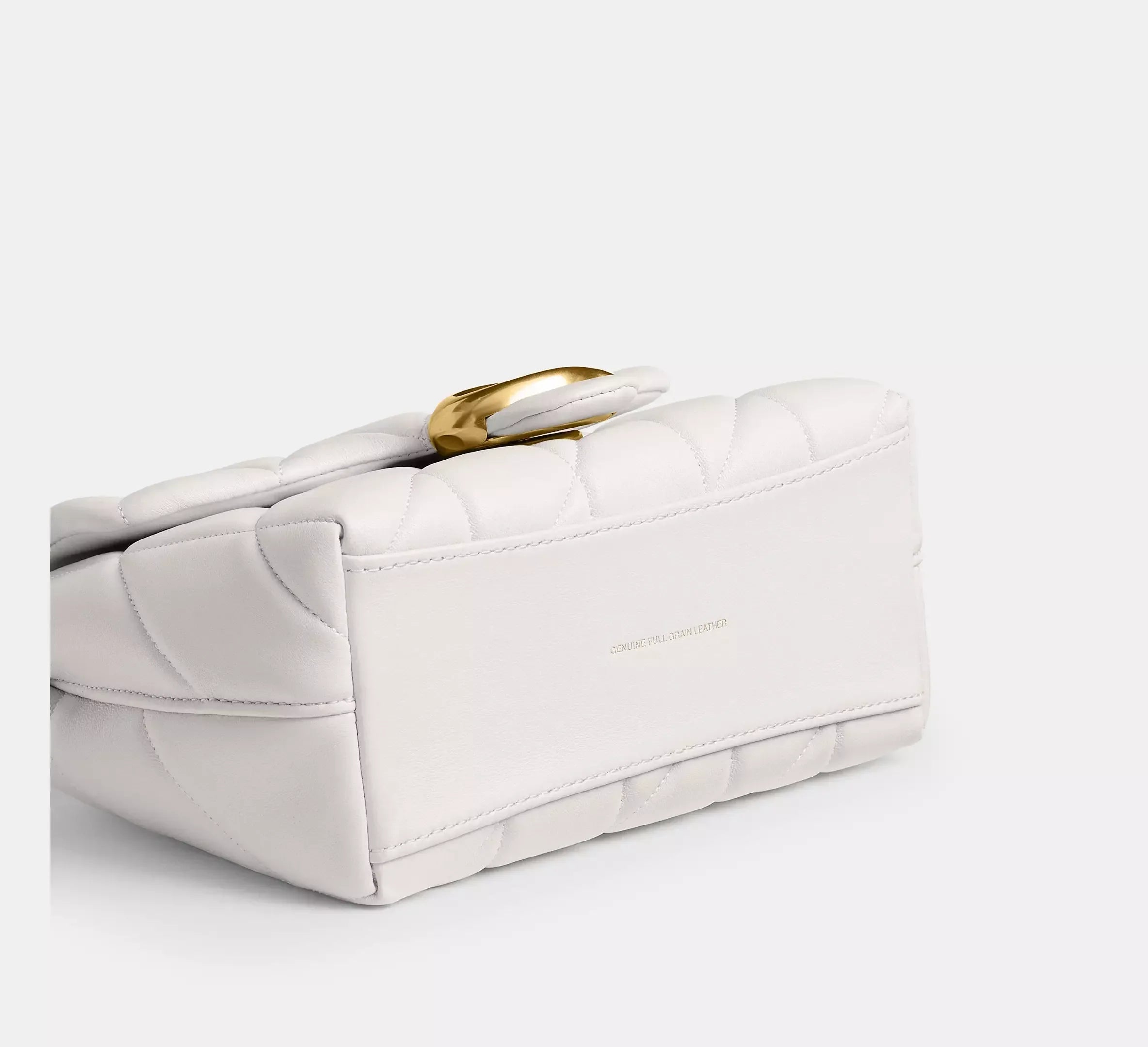 Coach Tabby Top Handle Bag With Quilting – Brass/Chalk - Sneaker Türkiye